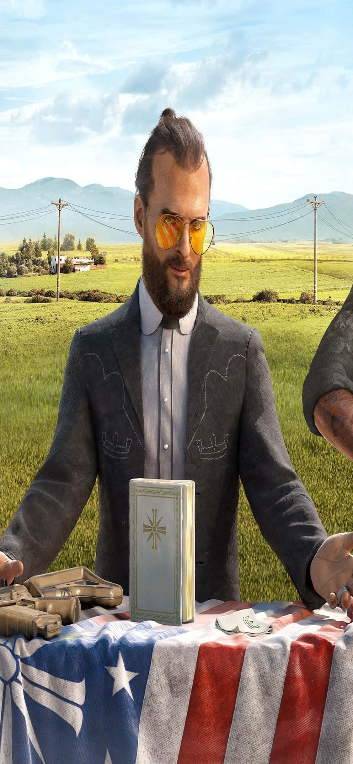 नए iPhone XS के साथ Far Cry 5 के एक्शन का अनुभव करें! वॉलपेपर