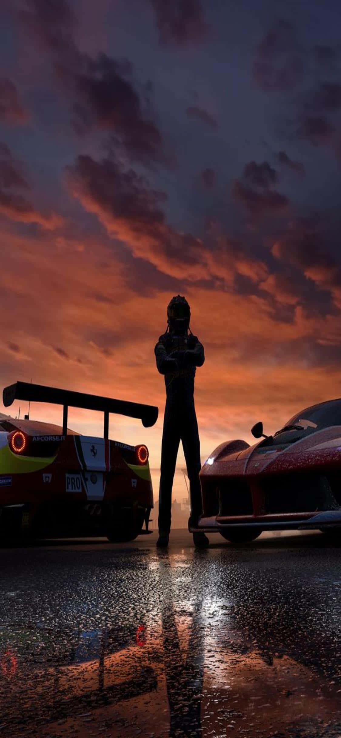 iPhone Xs और Forza Horizon 4 के साथ अपने रेसिंग एडवेंचर के लिए मंच तैयार करना वॉलपेपर