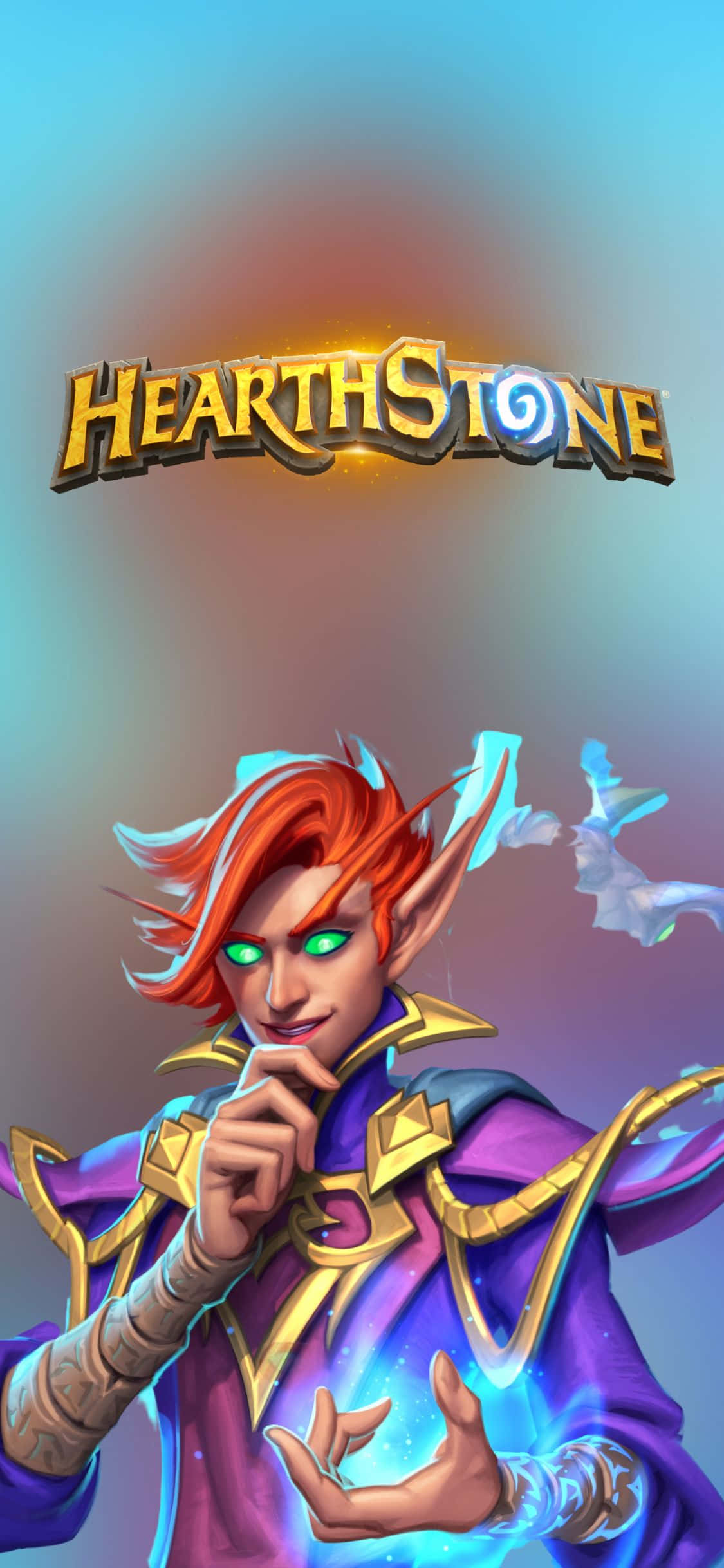 वार्डन डॉनग्रास्प iPhone XS Hearthstone बैकग्राउंड वॉलपेपर