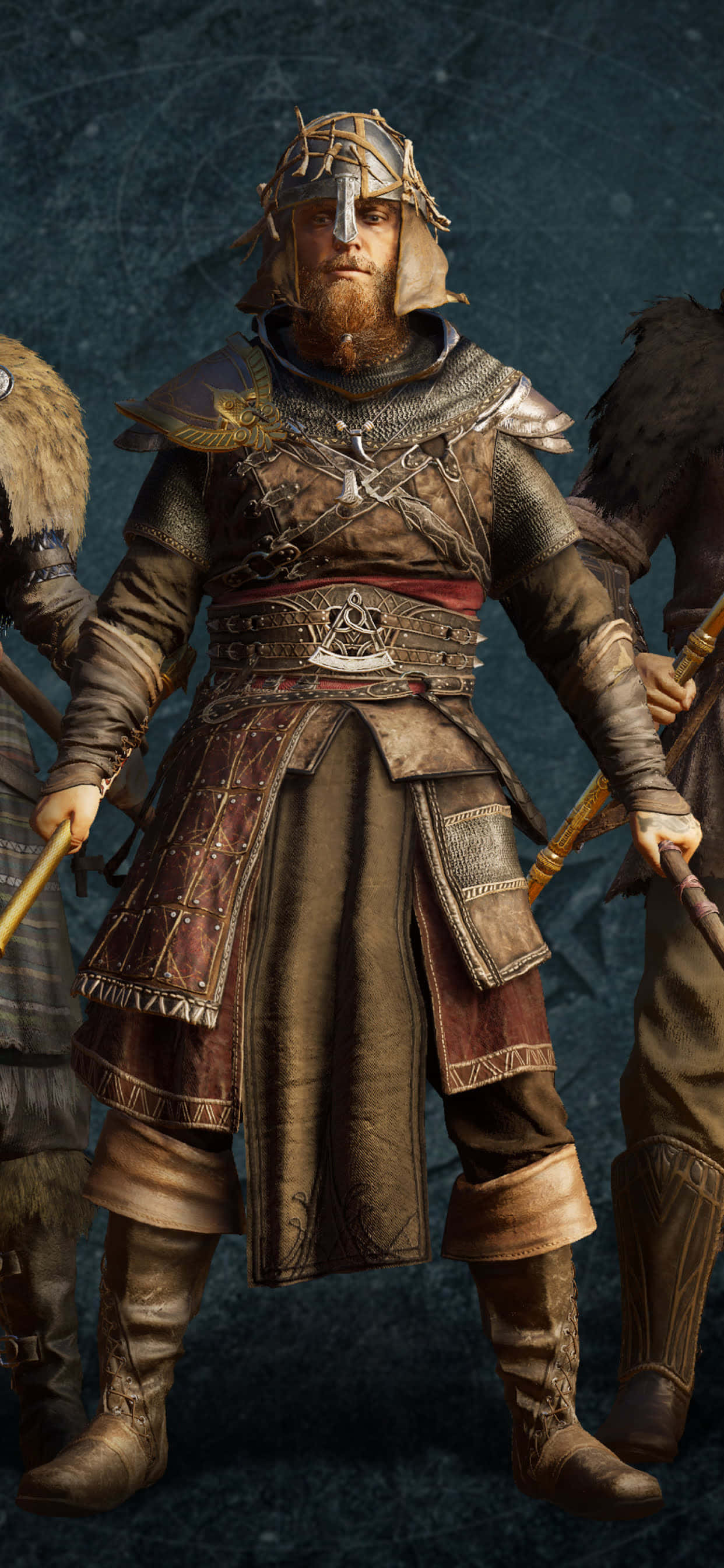 वाइकिंग्स iPhone Xs Max Assassin's Creed Valhalla बैकग्राउंड वॉलपेपर