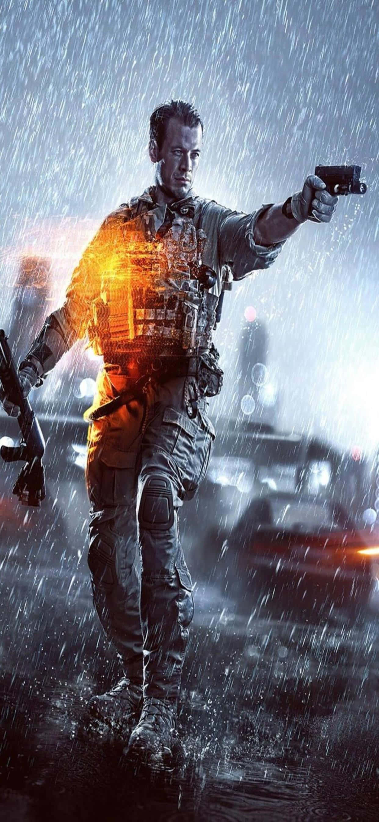 iPhone Xs Max Battlefield 4 अनुभव के साथ जीत हासिल करें वॉलपेपर