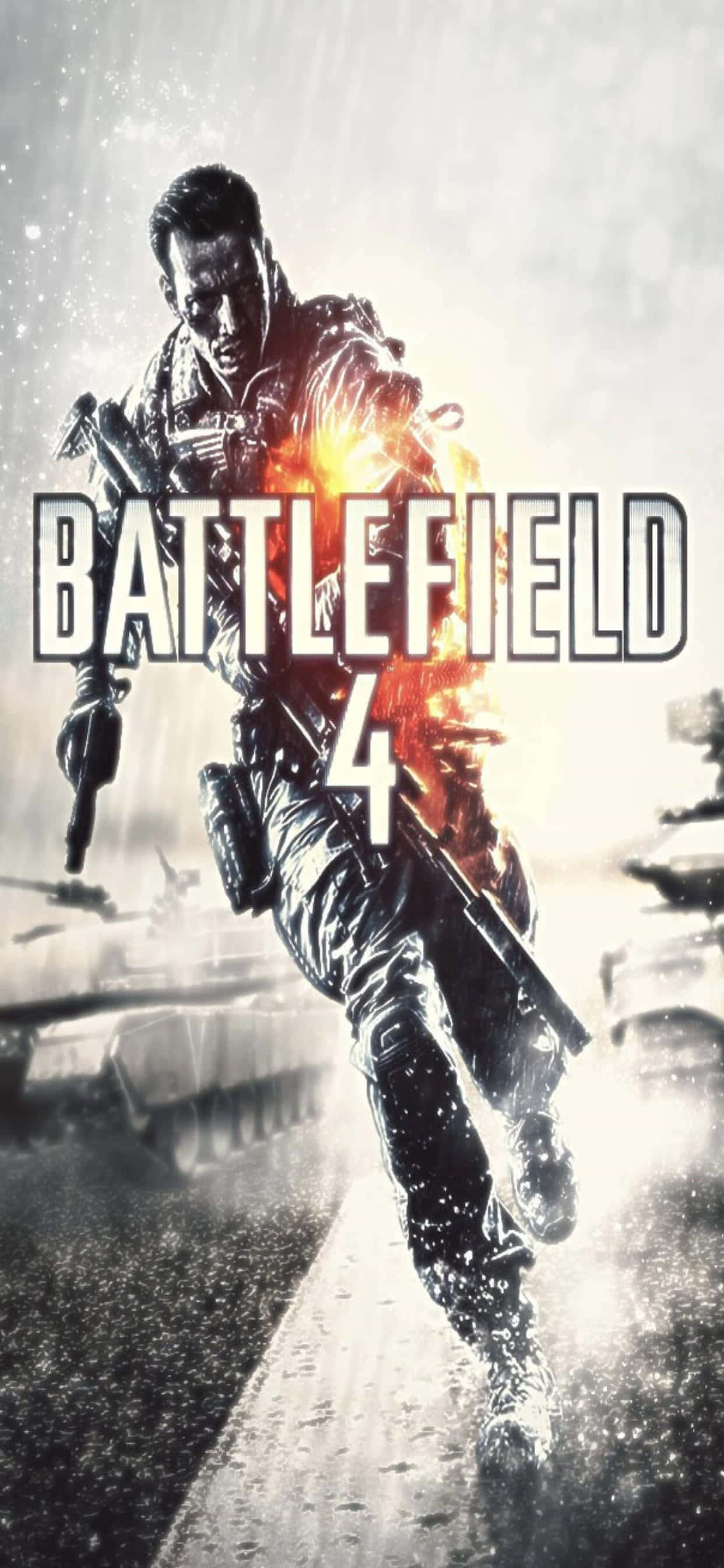 iPhone Xs Max पर Battlefield 4 के साथ एक्शन में डूब जाएं वॉलपेपर