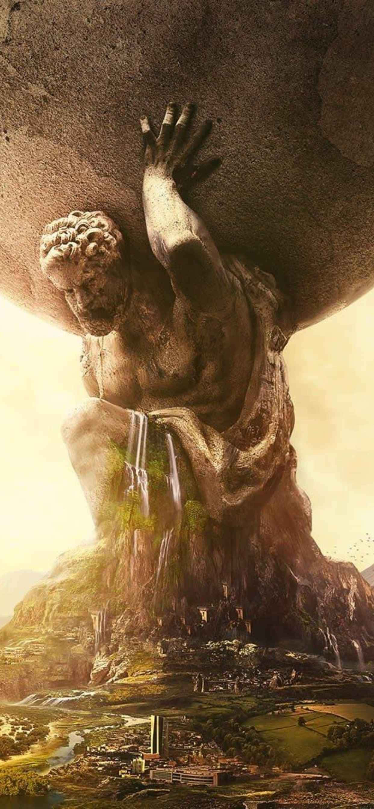iPhone XS Max और Civilization V के साथ प्राचीन रणनीति की दुनिया का अन्वेषण करें वॉलपेपर