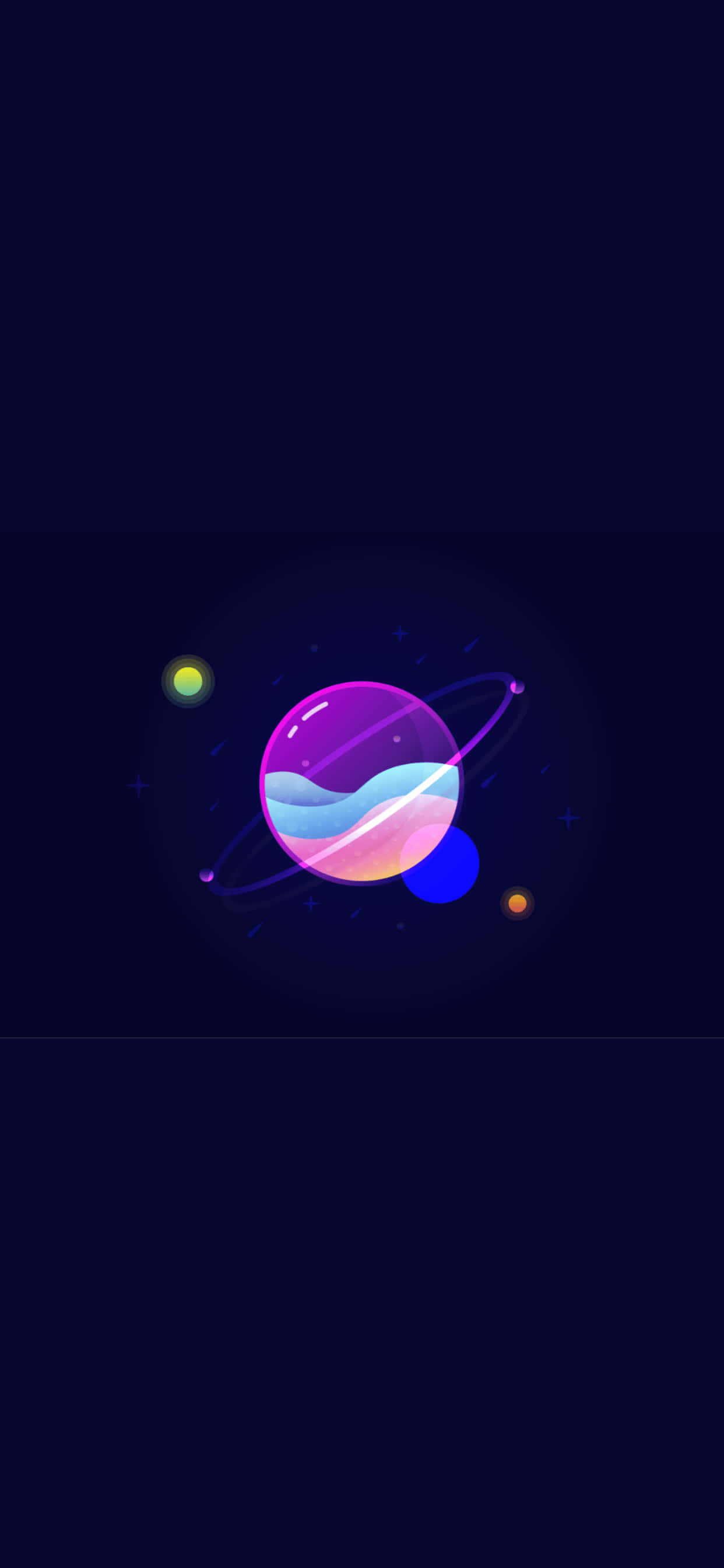 उन्नत iPhone Xs Max पर खूबसूरती से तैयार किया गया OLED डिस्प्ले वॉलपेपर