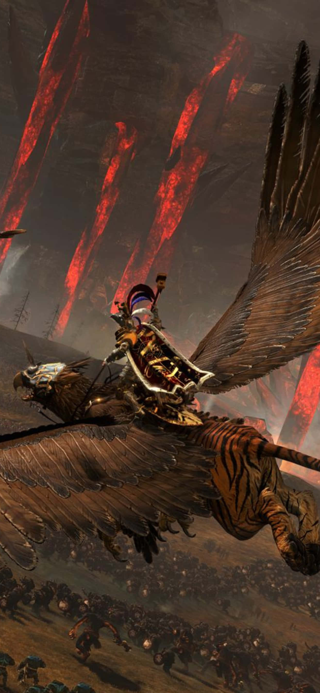 iPhone Xs Max पर Total War Attila के साथ आभासी युद्धक्षेत्र में लड़ें। वॉलपेपर