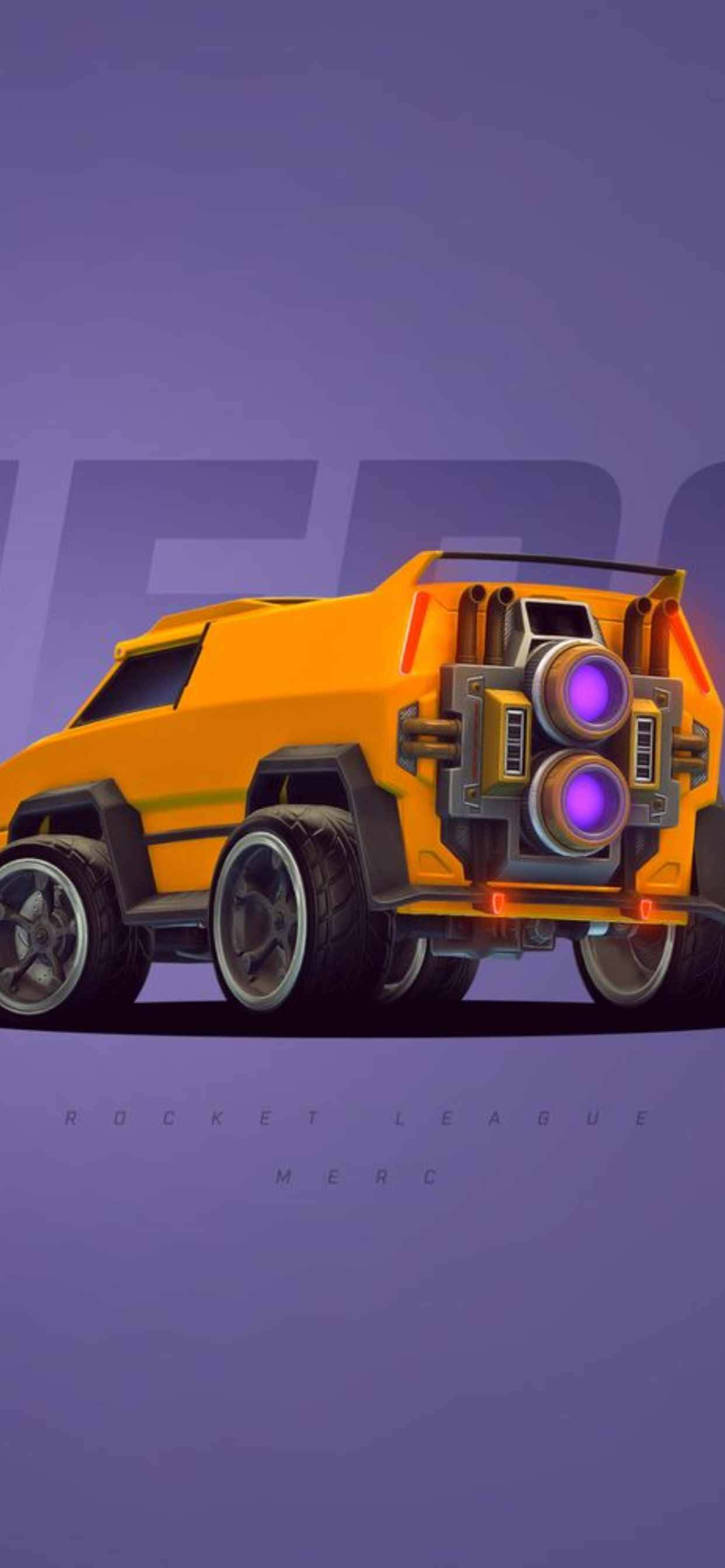 Rocket League गेमिंग iPhone XS Max द्वारा संचालित वॉलपेपर