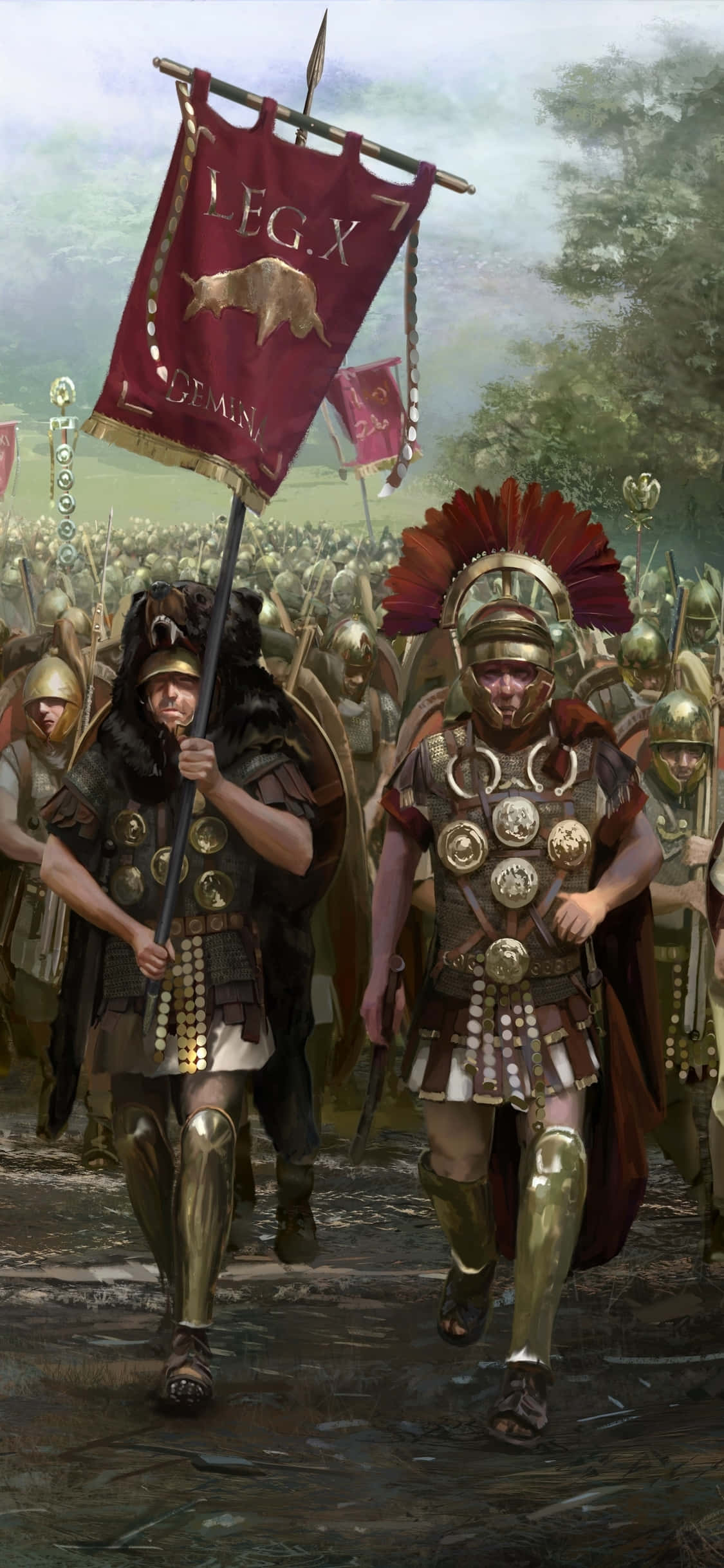 iPhone Xs Total War Rome 2 के साथ रोमन साम्राज्य पर विजय प्राप्त करें वॉलपेपर
