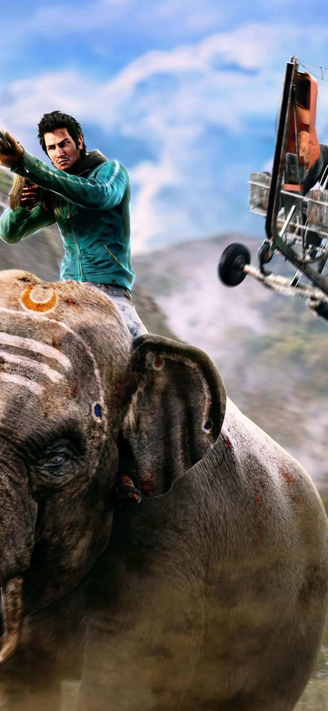 iPhone Xs और Far Cry 4 के साथ उच्च-स्तरीय गेमिंग अनुभव वॉलपेपर