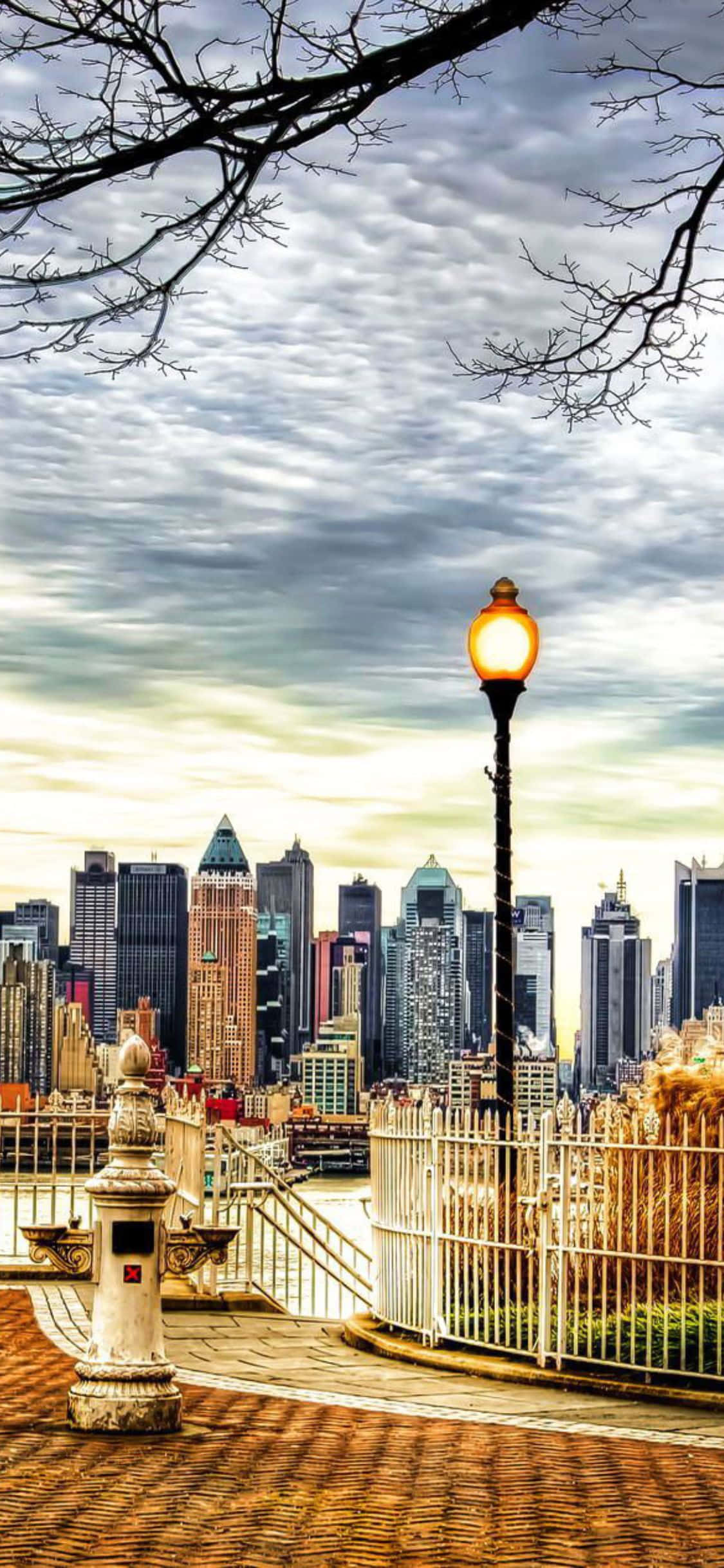 आईफोन Xs के साथ NYC के आकर्षण का अनुभव करें वॉलपेपर