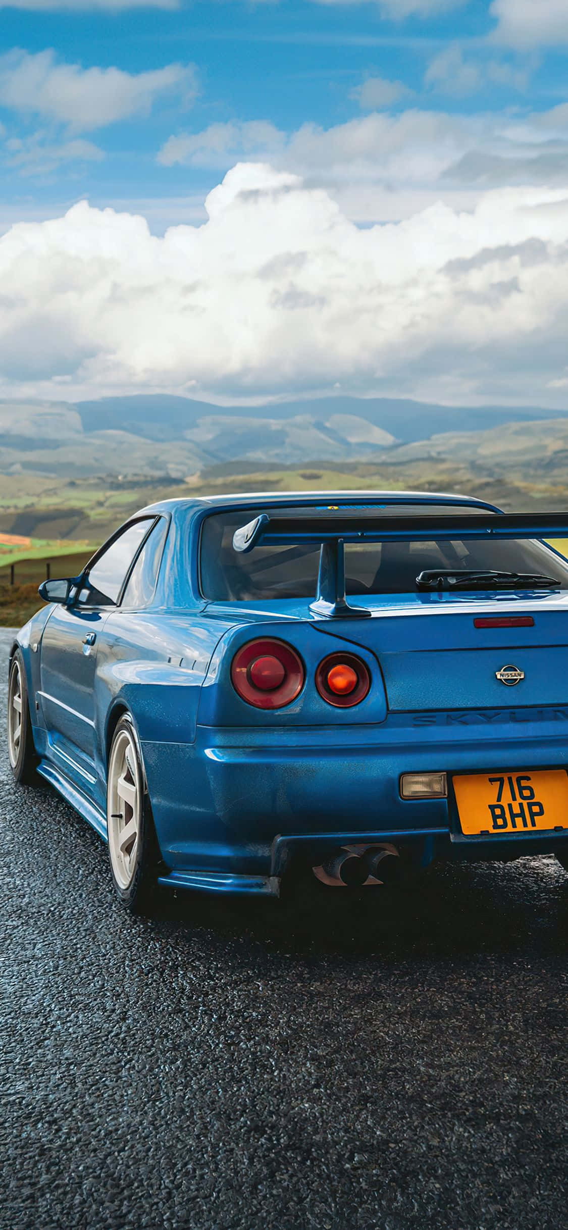 iPhone के साथ Nissan Skyline का अनुभव करें वॉलपेपर