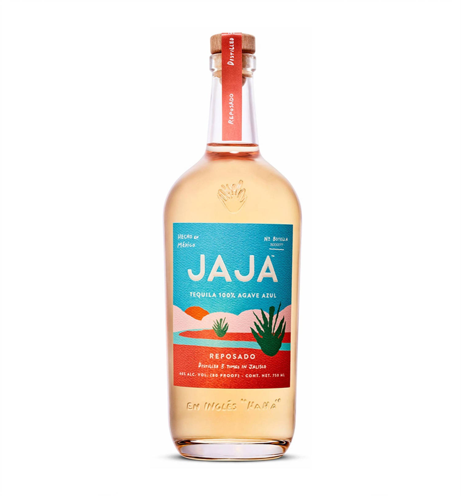 JAJA Tequila Reposado बोतल - प्रीमियम गुणवत्ता वाली स्पिरिट वॉलपेपर
