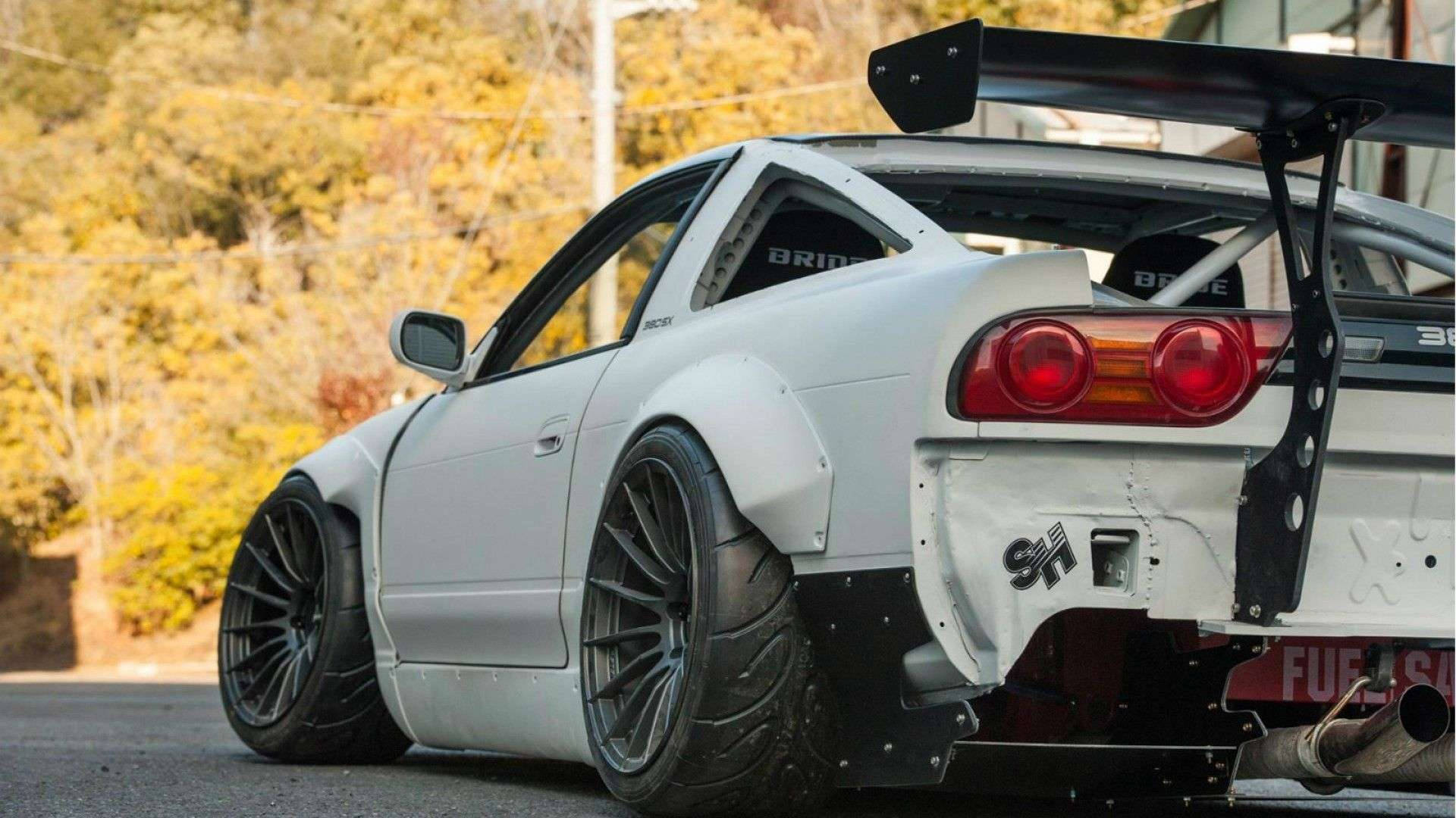JDM एस्थेटिक Nissan 200SX वॉलपेपर