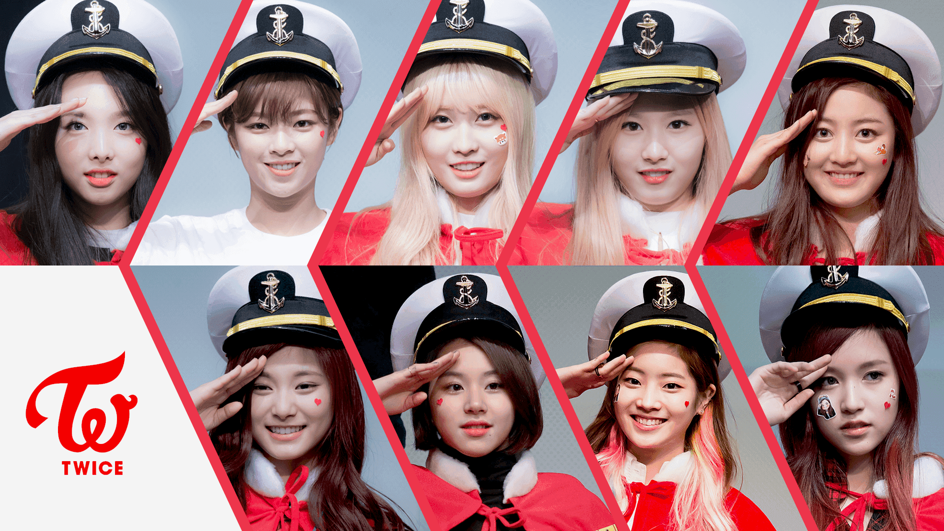JYP एंटरटेनमेंट के TWICE के साथ फील स्पेशल वॉलपेपर