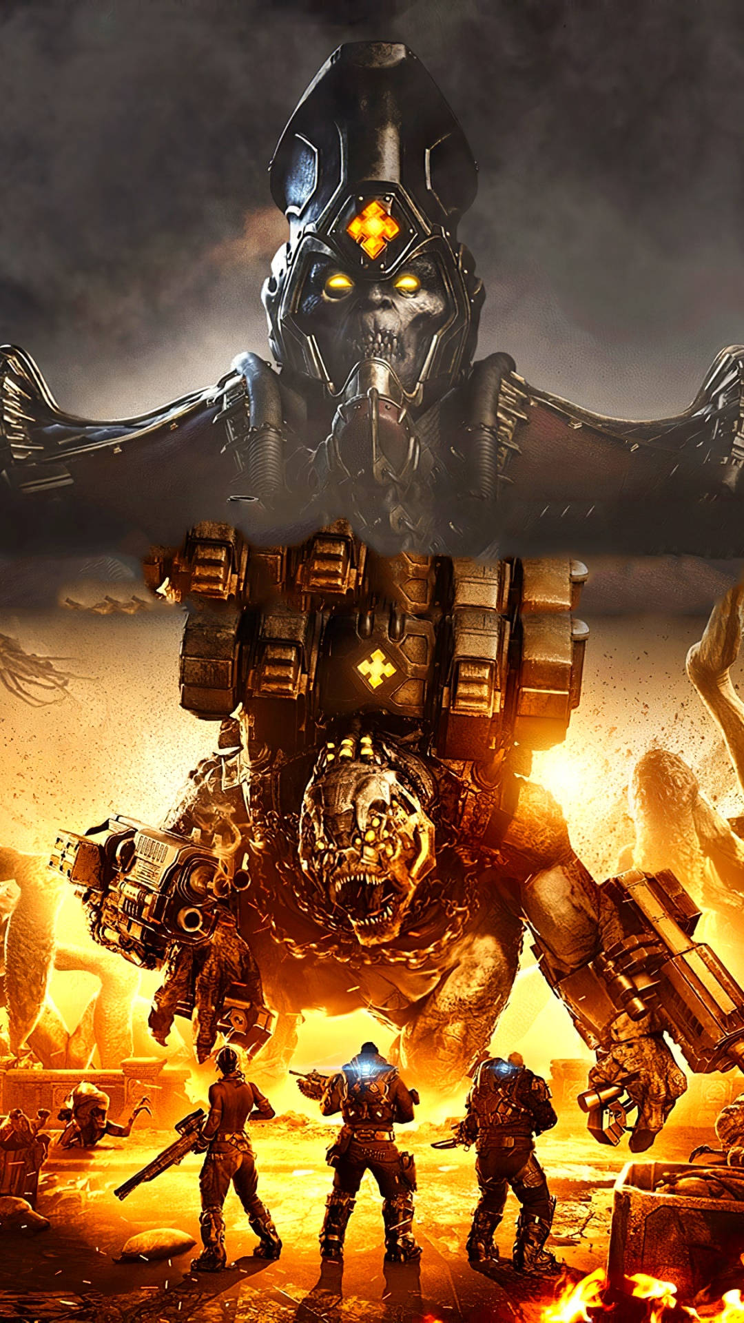 Kantus Swarm Gears 5 फोन वॉलपेपर