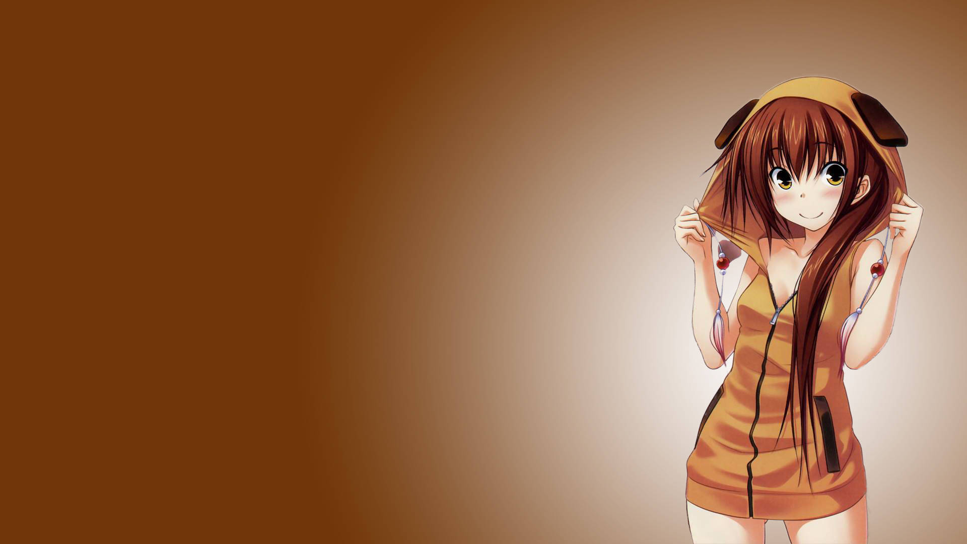 Kazuko Kawakami एनीमे गर्ल हुडी वॉलपेपर