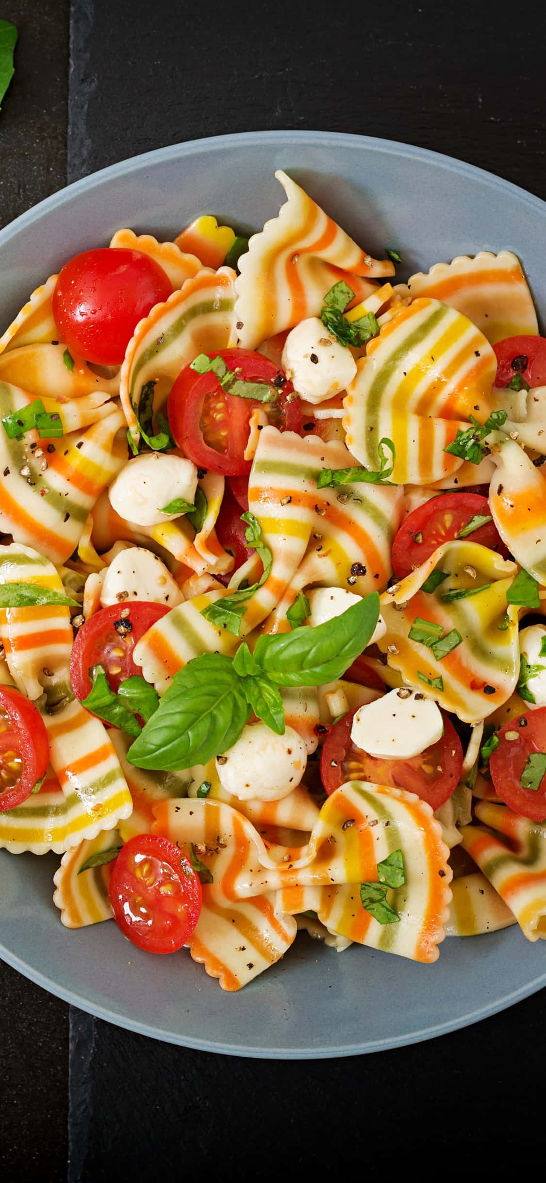 Keto Pasta Salad iPhone X Pasta बैकग्राउंड वॉलपेपर