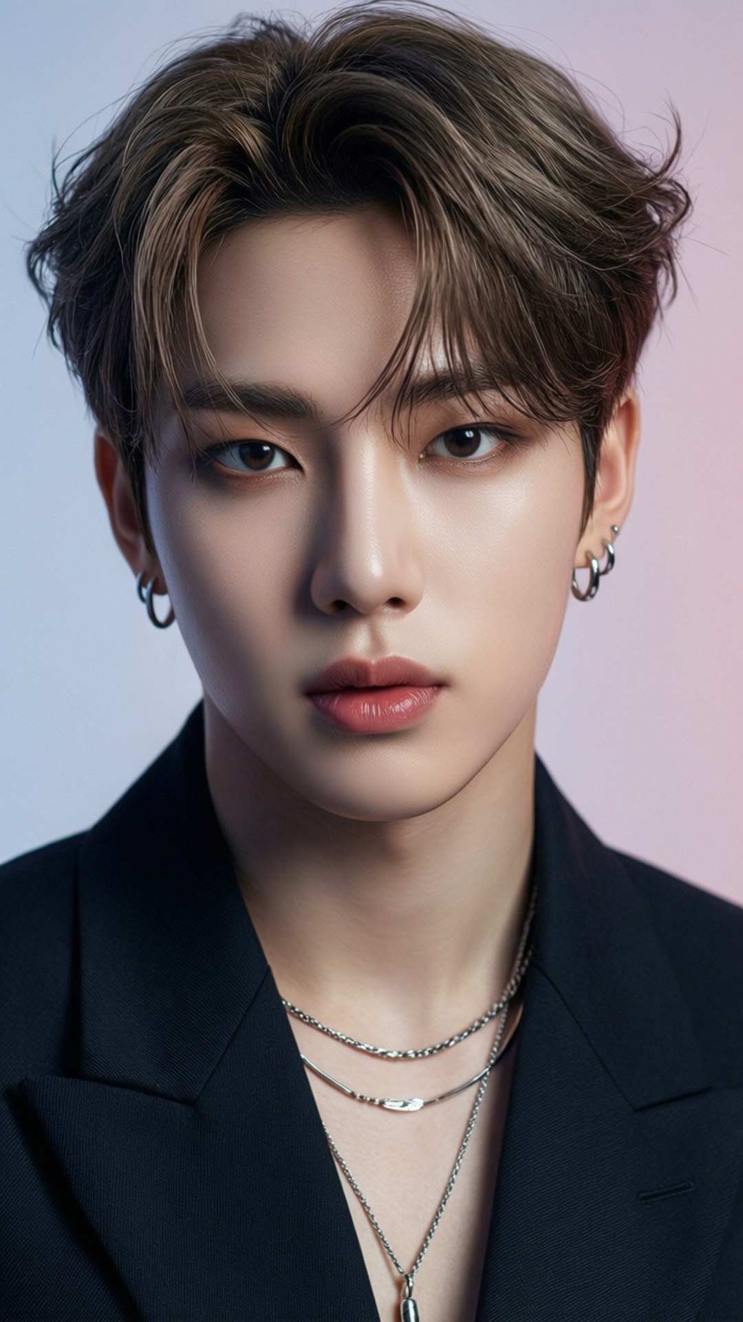 Kpop आइडल का पोर्ट्रेट वॉलपेपर