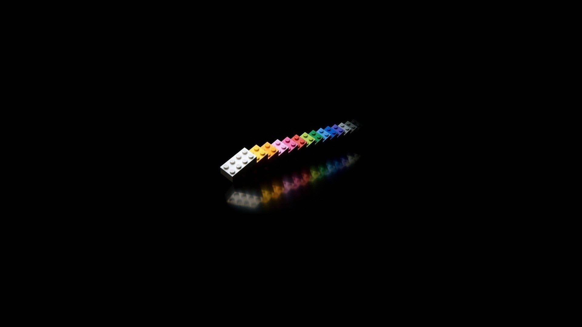 प्यारी काली LEGO ईंटें वॉलपेपर