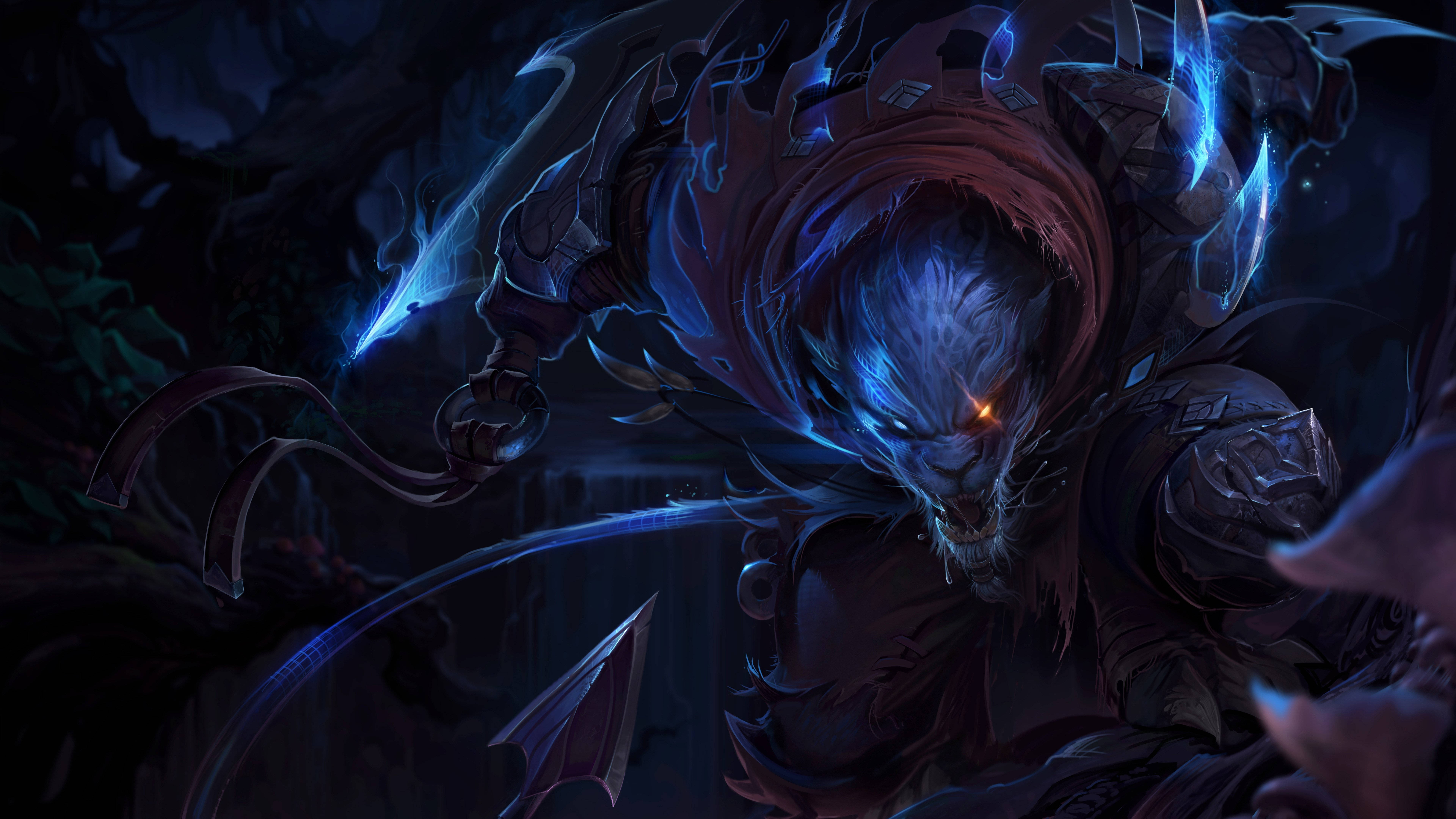 LOL Rengar 4K गेमिंग वॉलपेपर