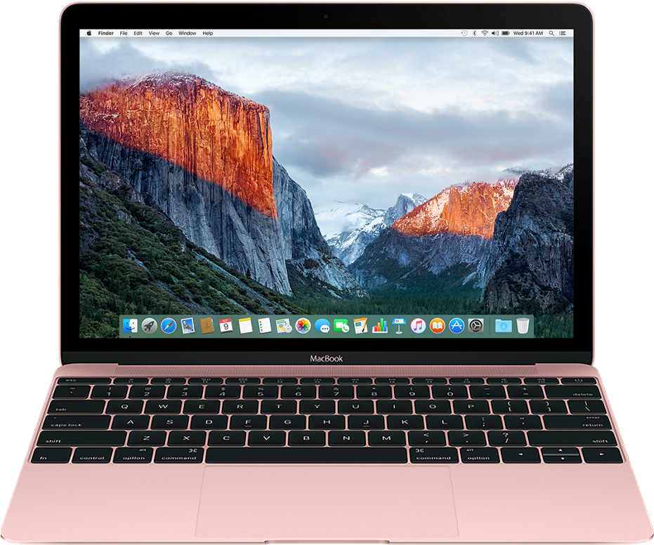 玫瑰金MacBook Pro显示屏 वॉलपेपर