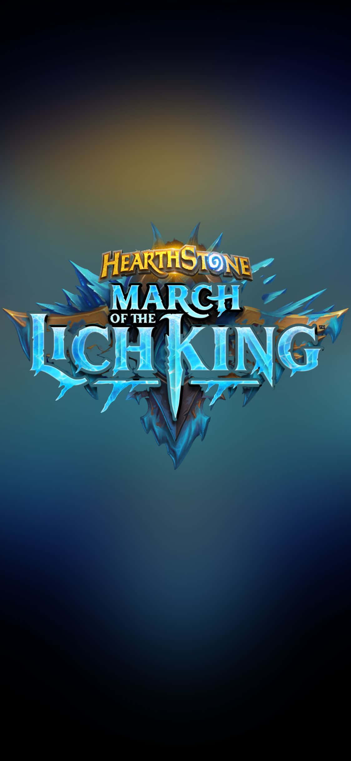 March Of The Lich King iPhone XS Hearthstone बैकग्राउंड वॉलपेपर