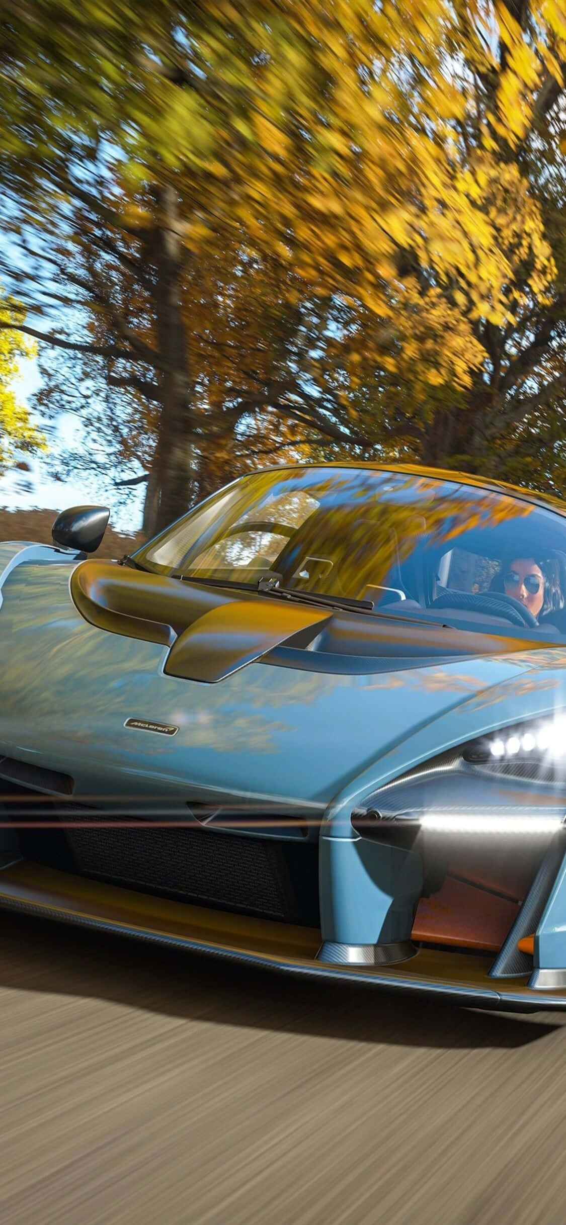 Mazda RX7 iPhone X Forza Motorsport 7 पृष्ठभूमि वॉलपेपर
