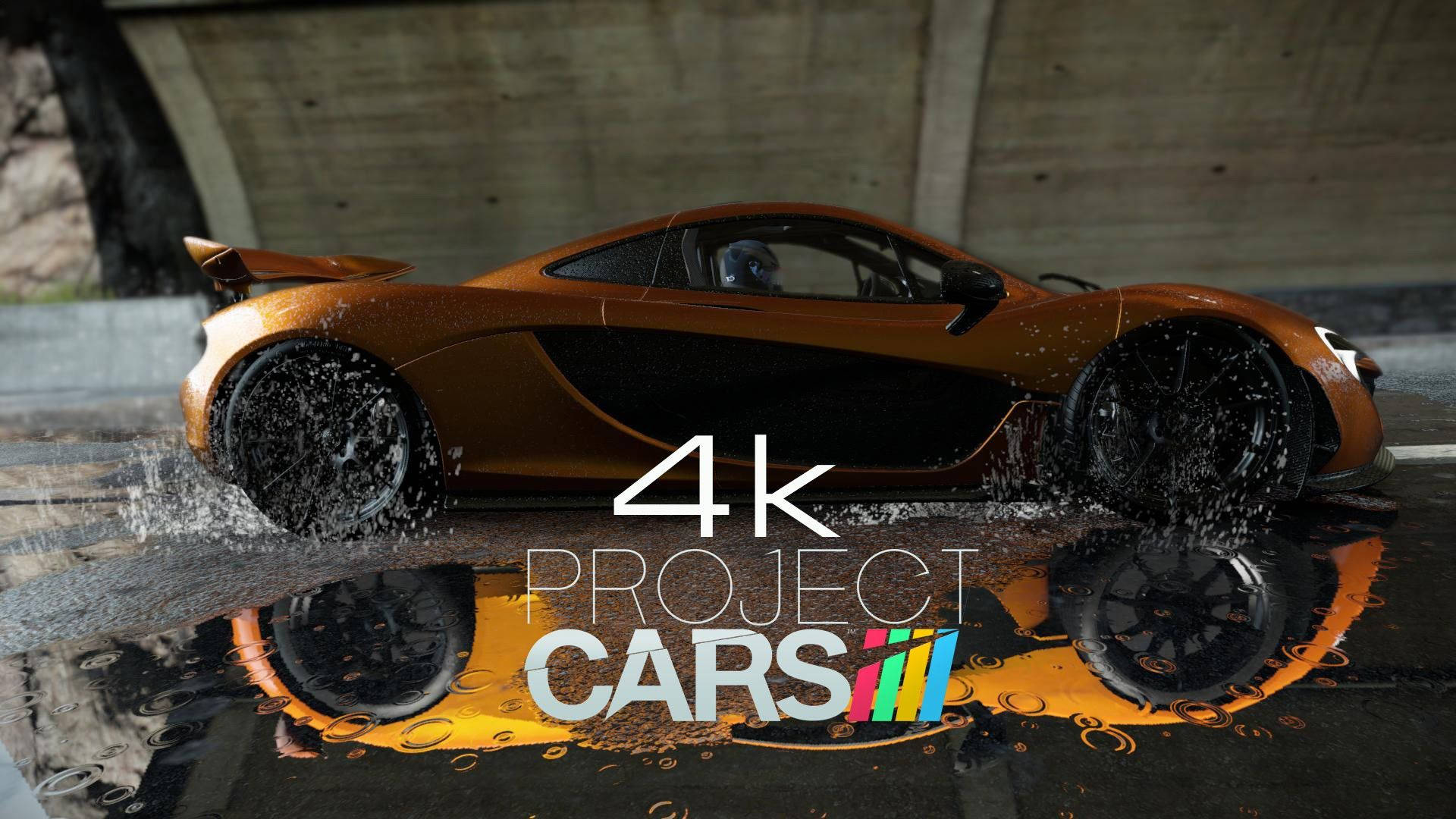 शानदार McLaren P1 सुपरकार Project Cars में 4K वॉलपेपर