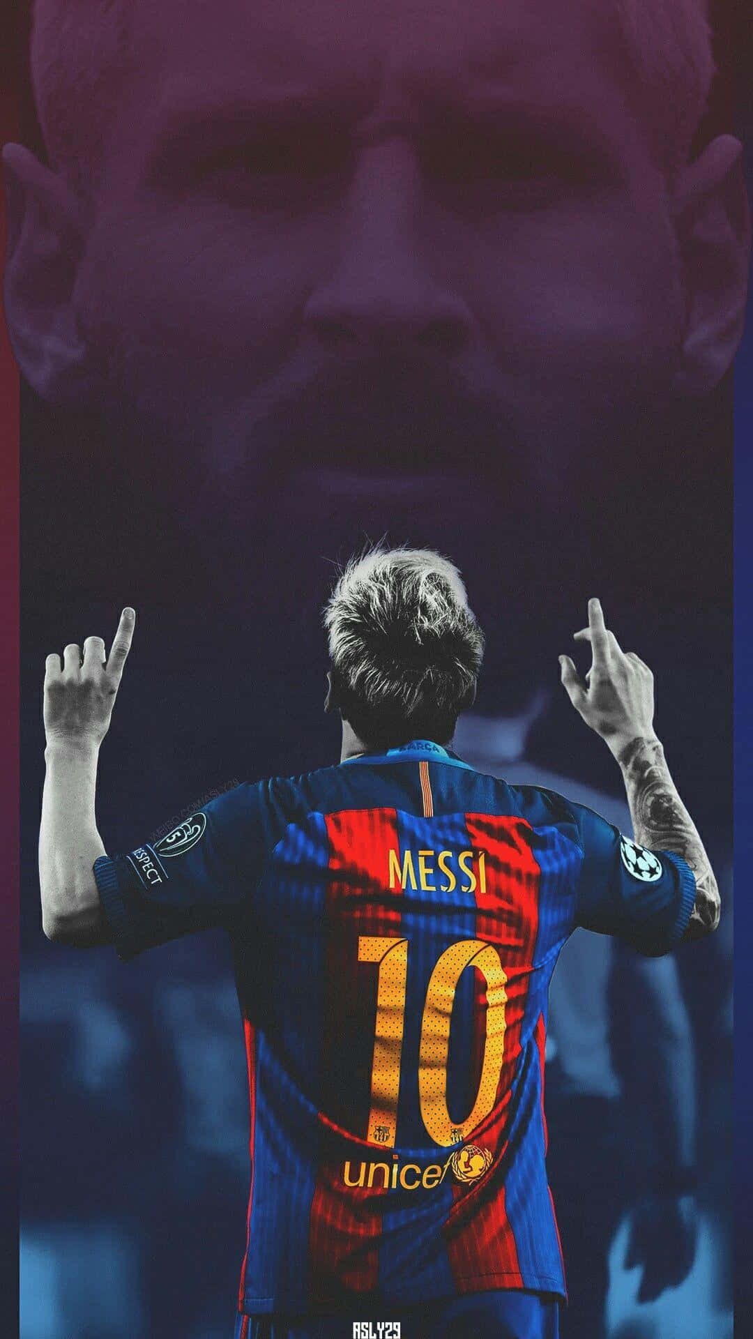 Messi iPhone फुटबॉल एडिट वॉलपेपर