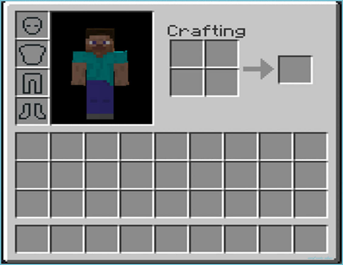 Minecraft क्राफ्टिंग इन्वेंटरी वॉलपेपर