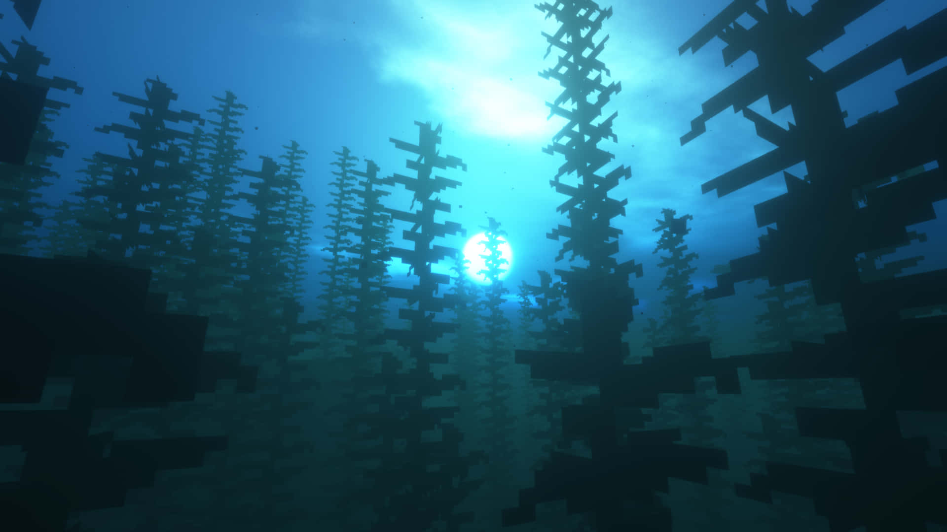 Minecraft बैकग्राउंड वॉलपेपर
