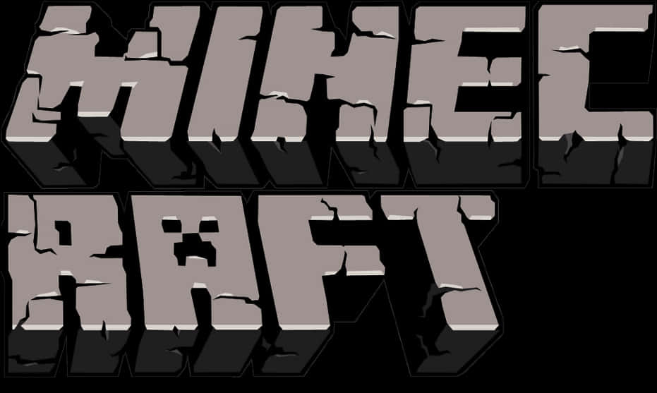 Minecraft लोगो ग्राफिक वॉलपेपर