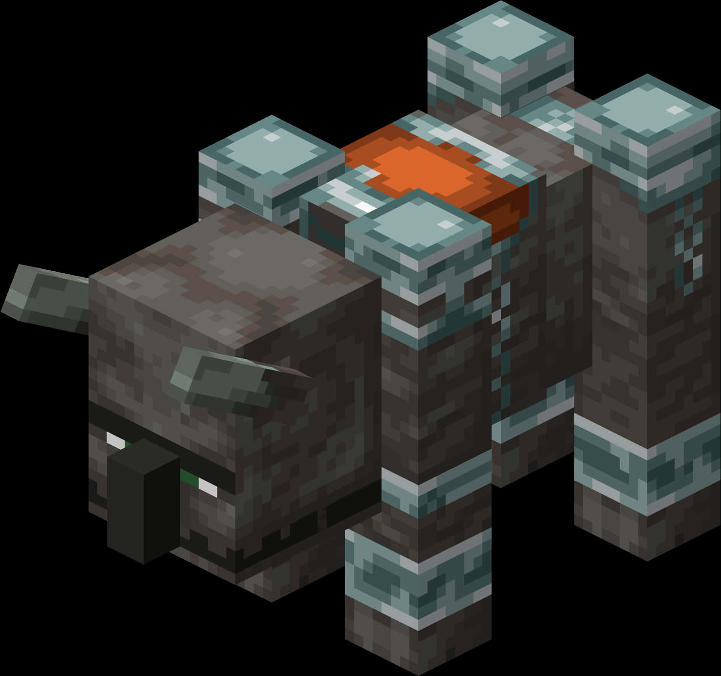 Minecraft: स्ट्राइडर (जीव) वॉलपेपर