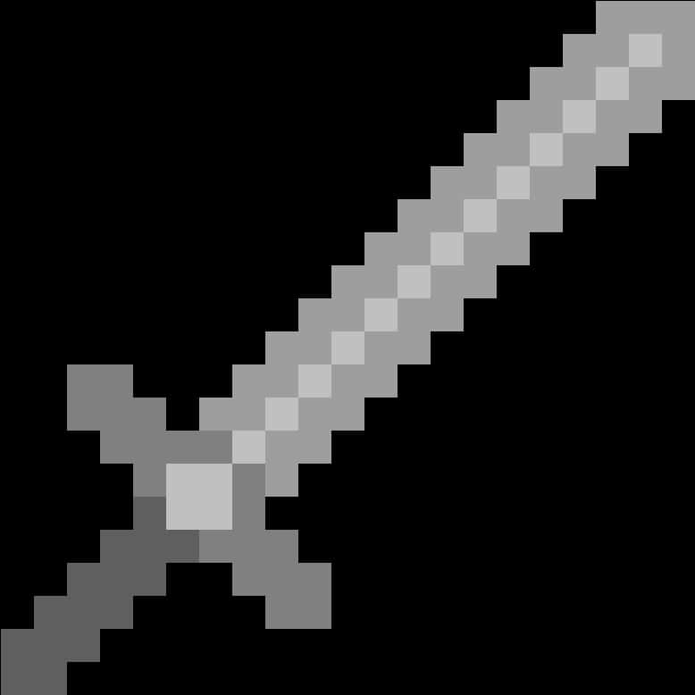 Minecraft आयरन तलवार ग्राफिक वॉलपेपर