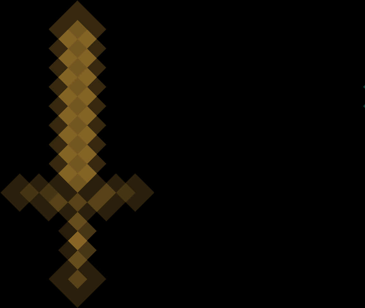 Minecraft गोल्डन स्वॉर्ड आइकन वॉलपेपर