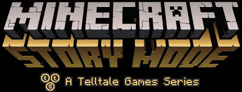 Minecraft_ Story_ Mode_ लोगो वॉलपेपर