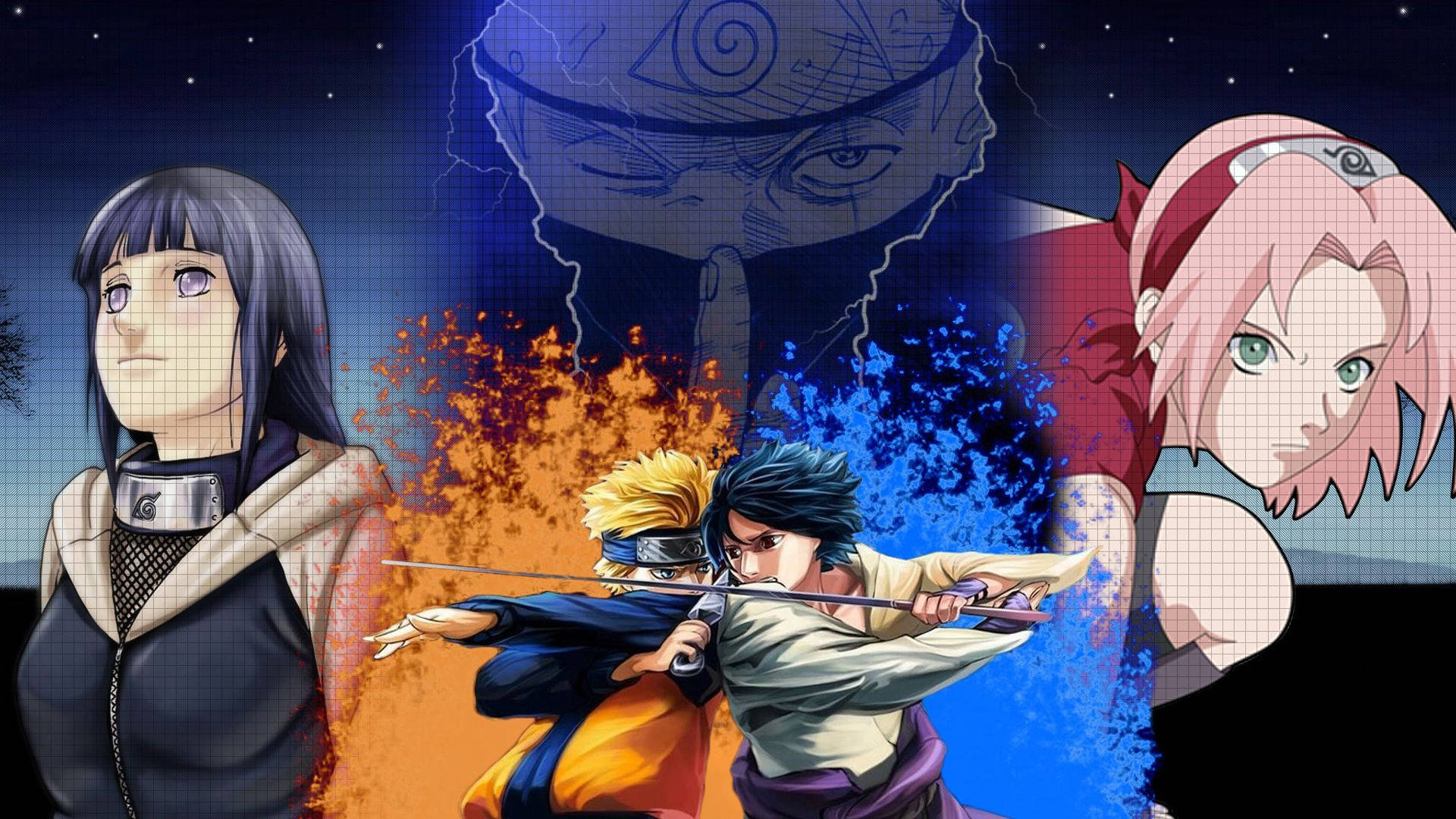 Naruto और Hinata फैनआर्ट वॉलपेपर
