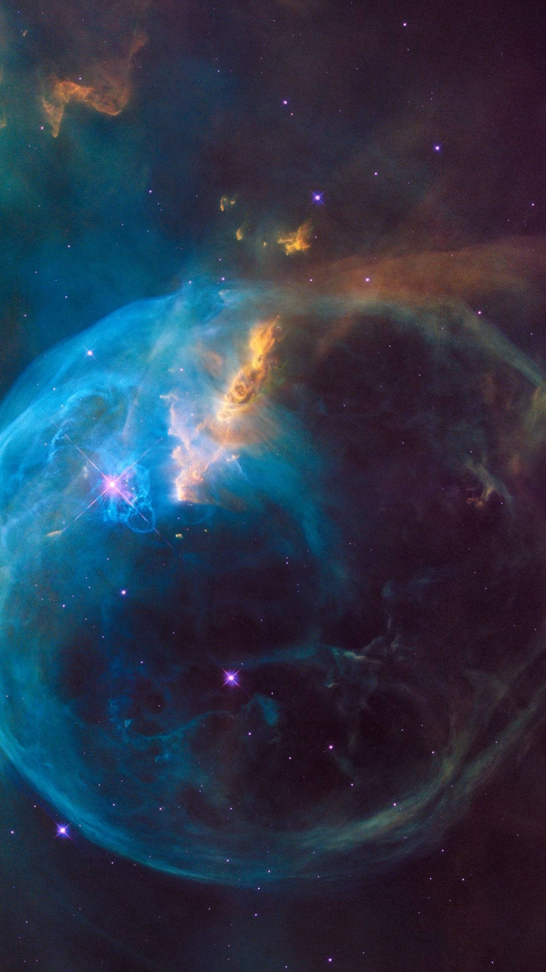 NASA iPhone खूबसूरत नेबुला वॉलपेपर