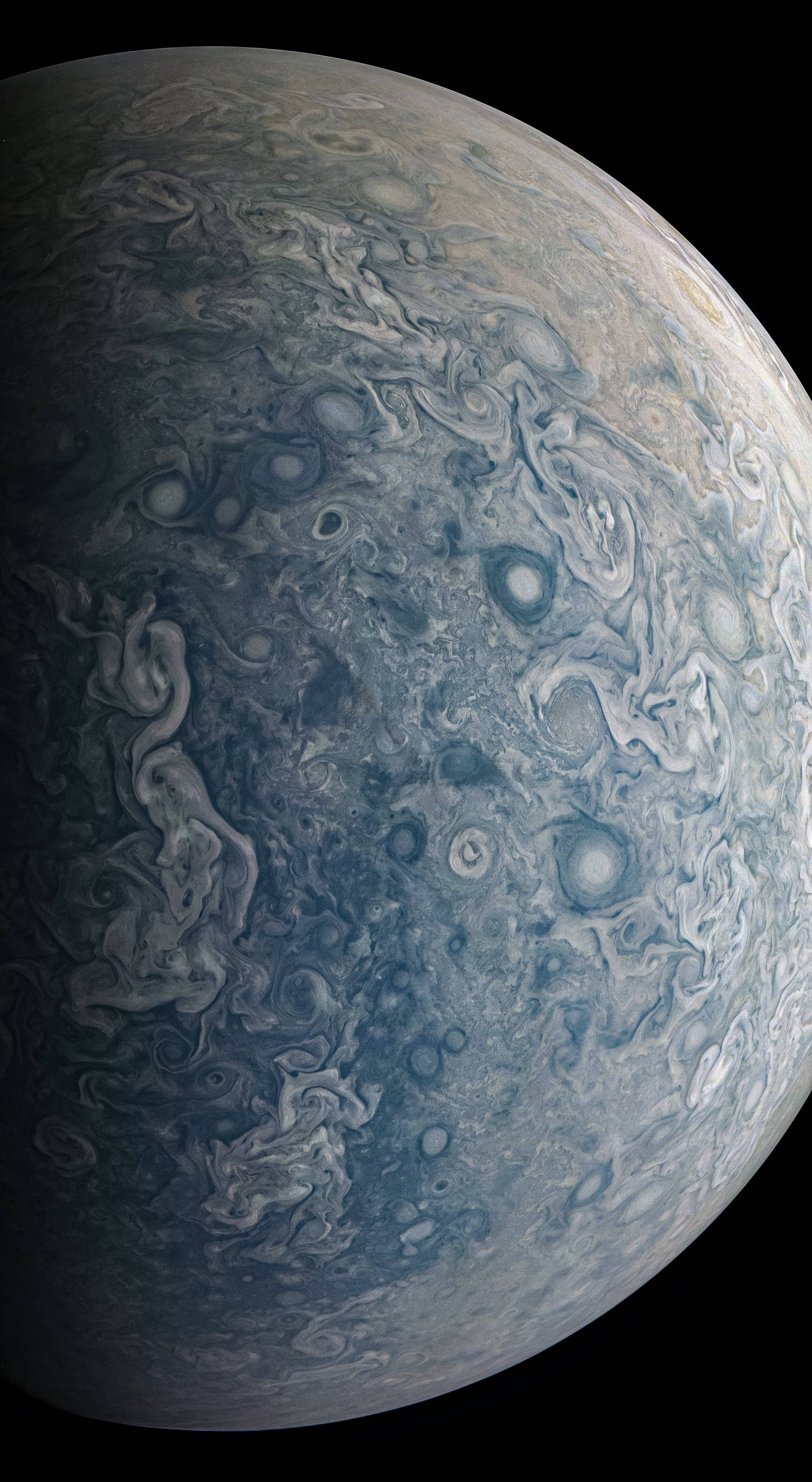 NASA iPhone बृहस्पति अनेक तूफान वॉलपेपर