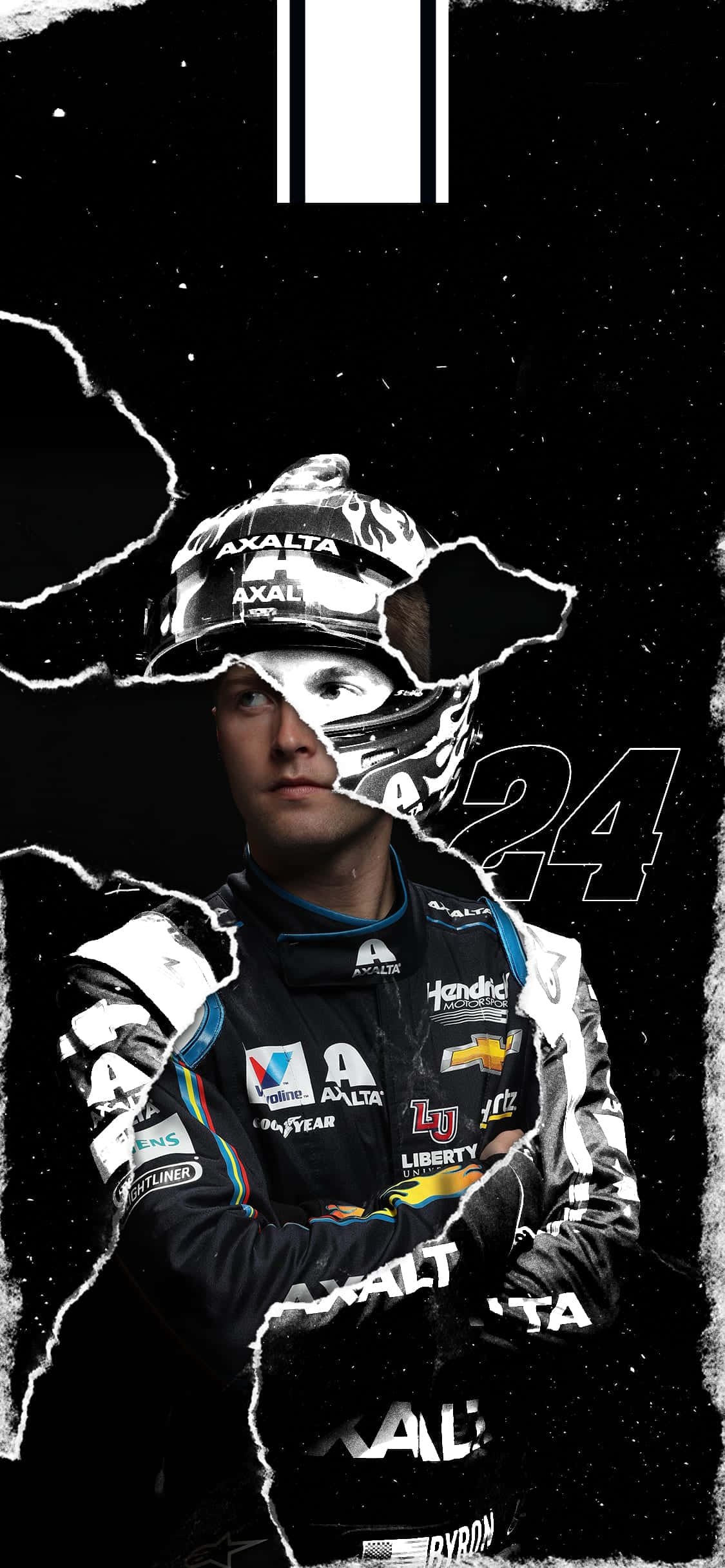 NASCAR iPhone से प्रतिस्पर्धात्मक बढ़त पाएं वॉलपेपर