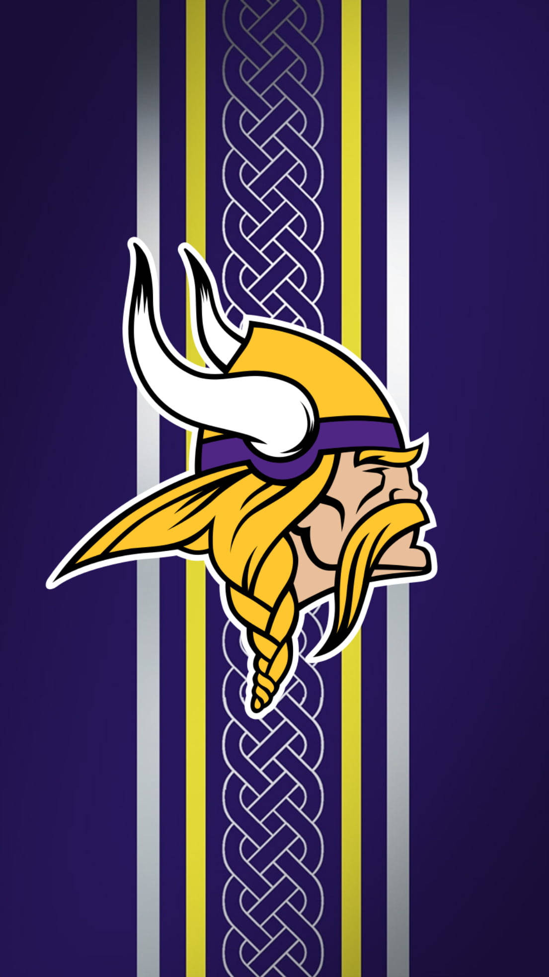 वाइकिंग्स NFL टीम लोगो वॉलपेपर