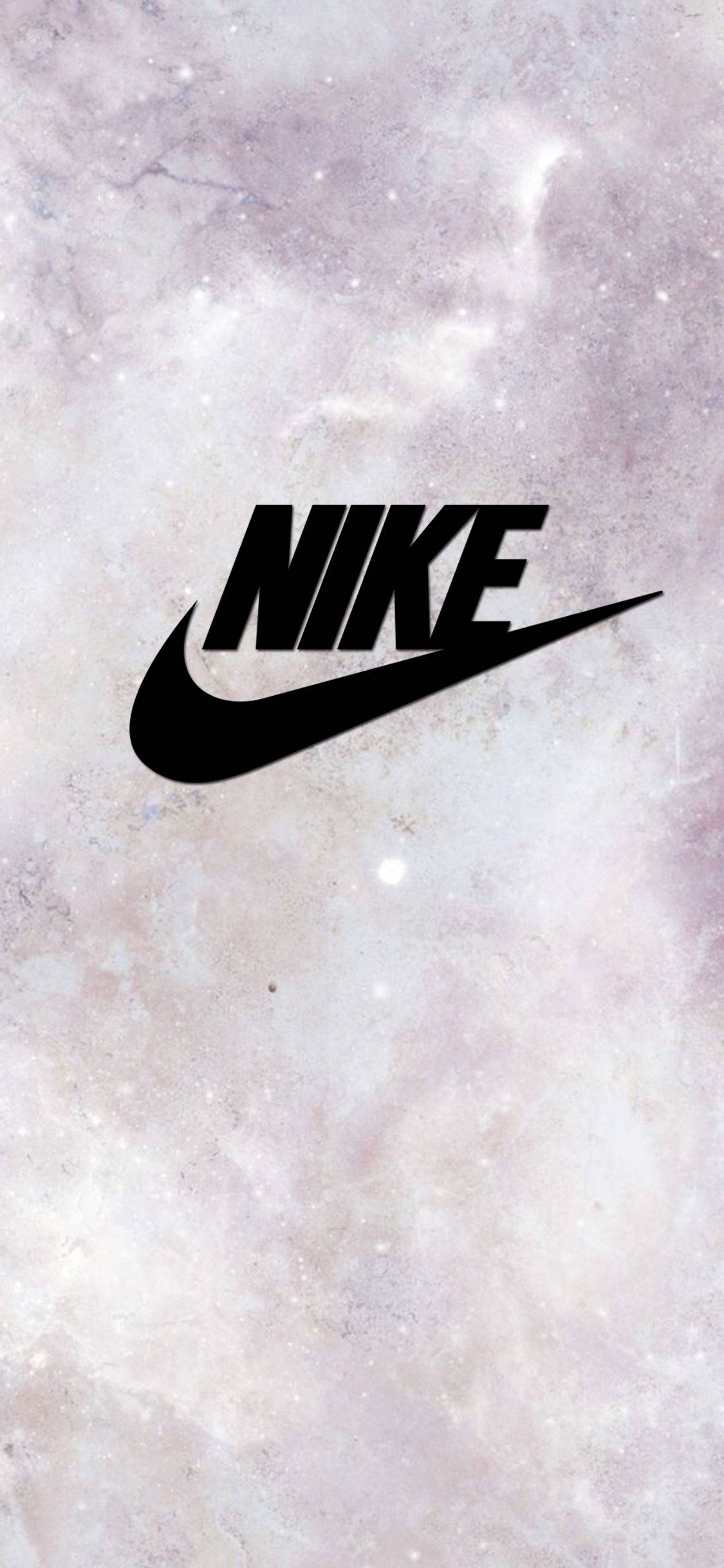 चंद्रमा की सतह पर Nike गर्ल लोगो वॉलपेपर