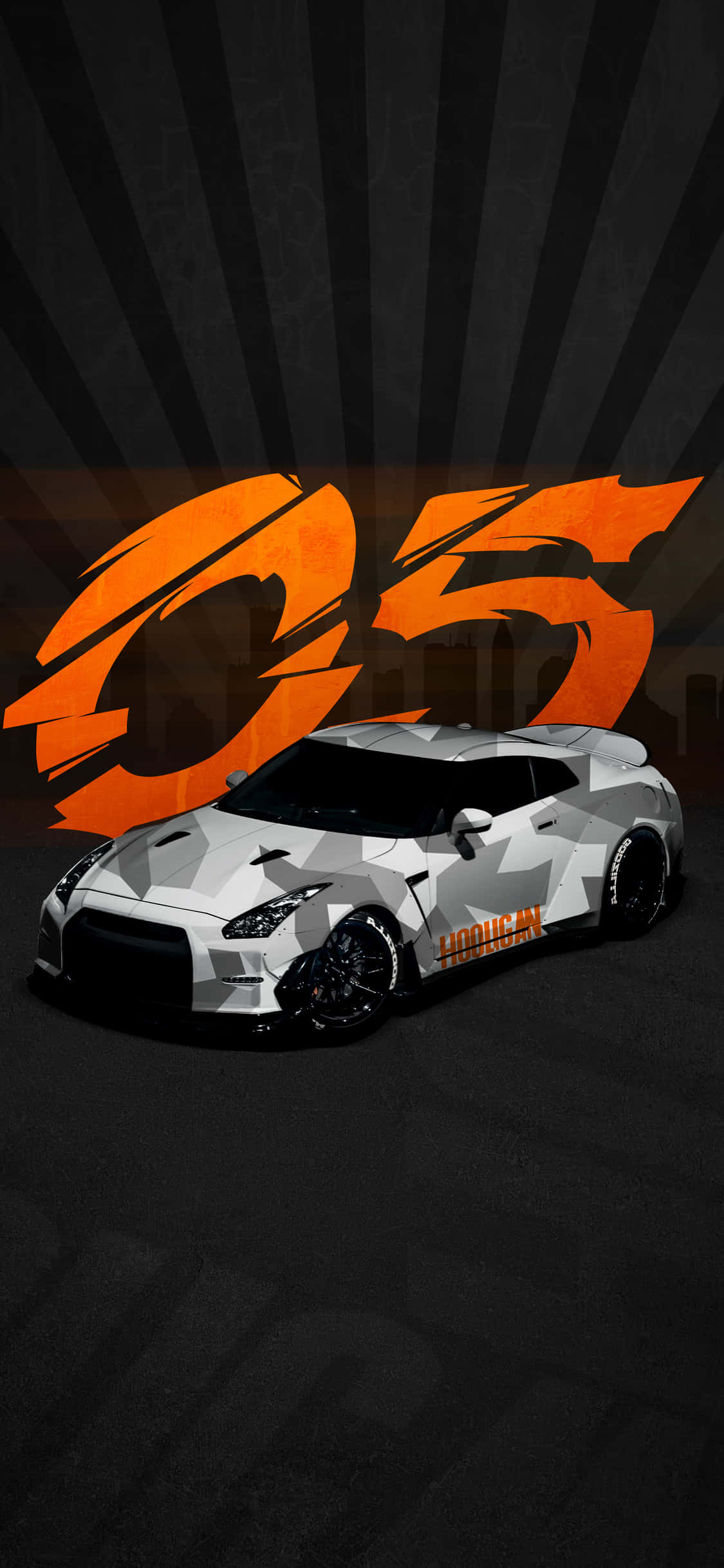 Nissan 350Z iPhone कला वॉलपेपर