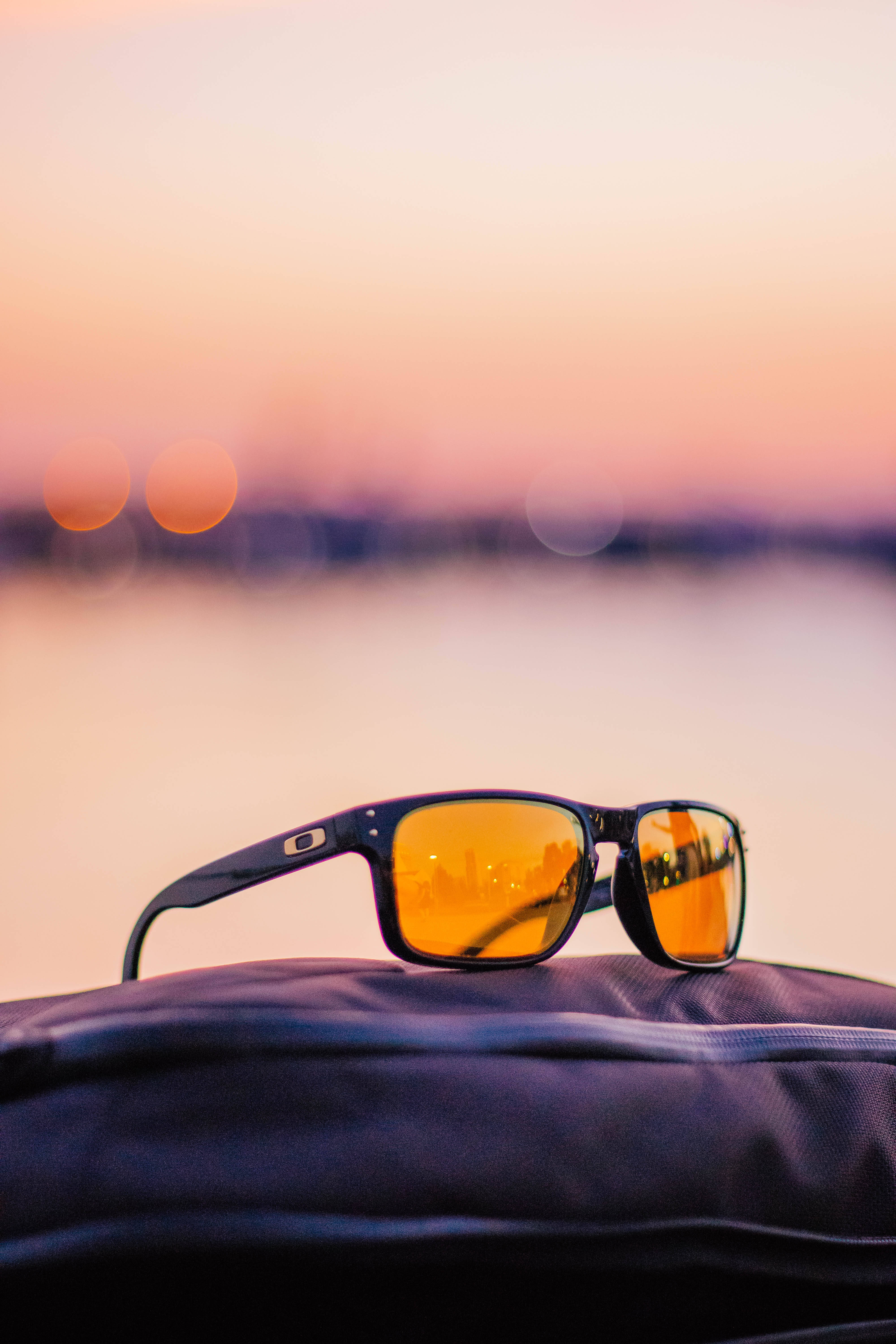 Oakley धूप के चश्मे सूर्यास्त खेल साहसिक वॉलपेपर