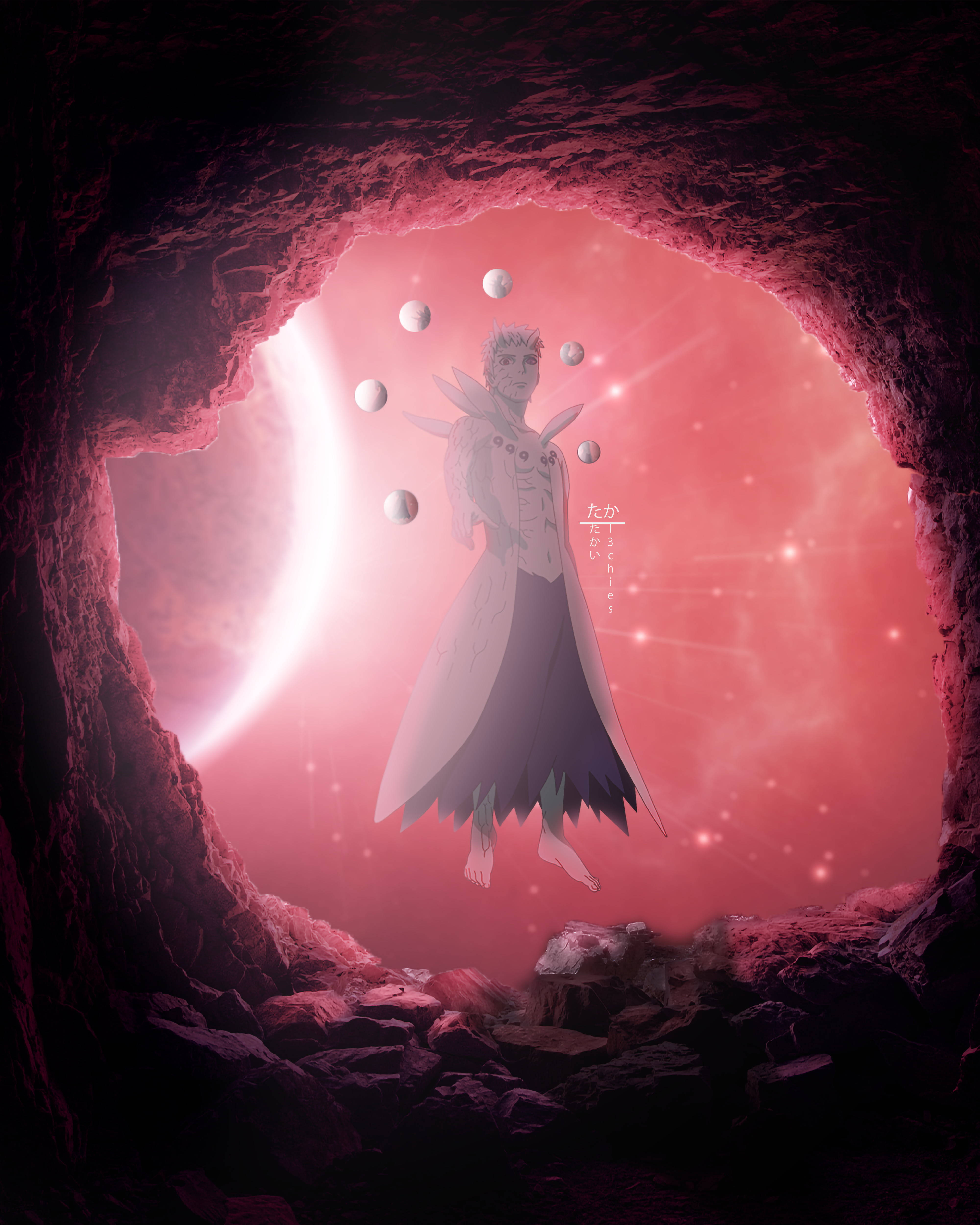 Obito Uchiha अंतरिक्ष 4K वॉलपेपर