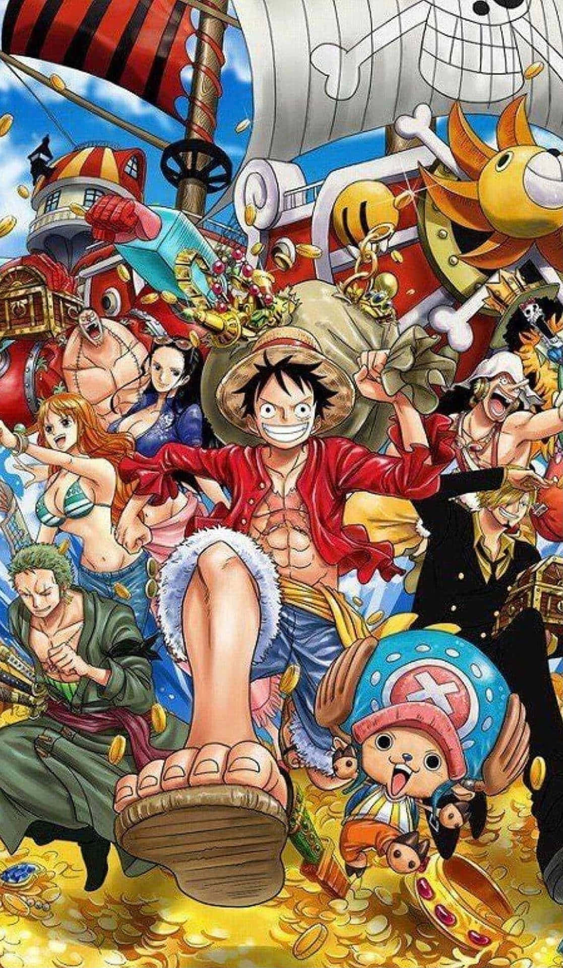 One Piece स्ट्रॉ हैट पाइरेट्स तस्वीर वॉलपेपर