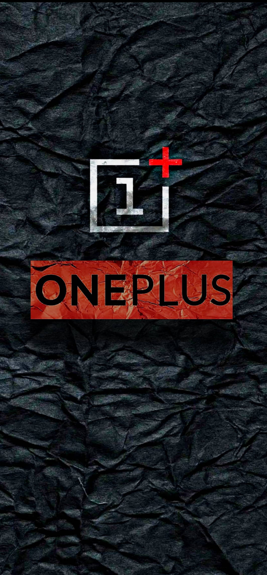 "शक्ति और सटीकता को उजागर करना - नेवर सेटल OnePlus लोगो" वॉलपेपर