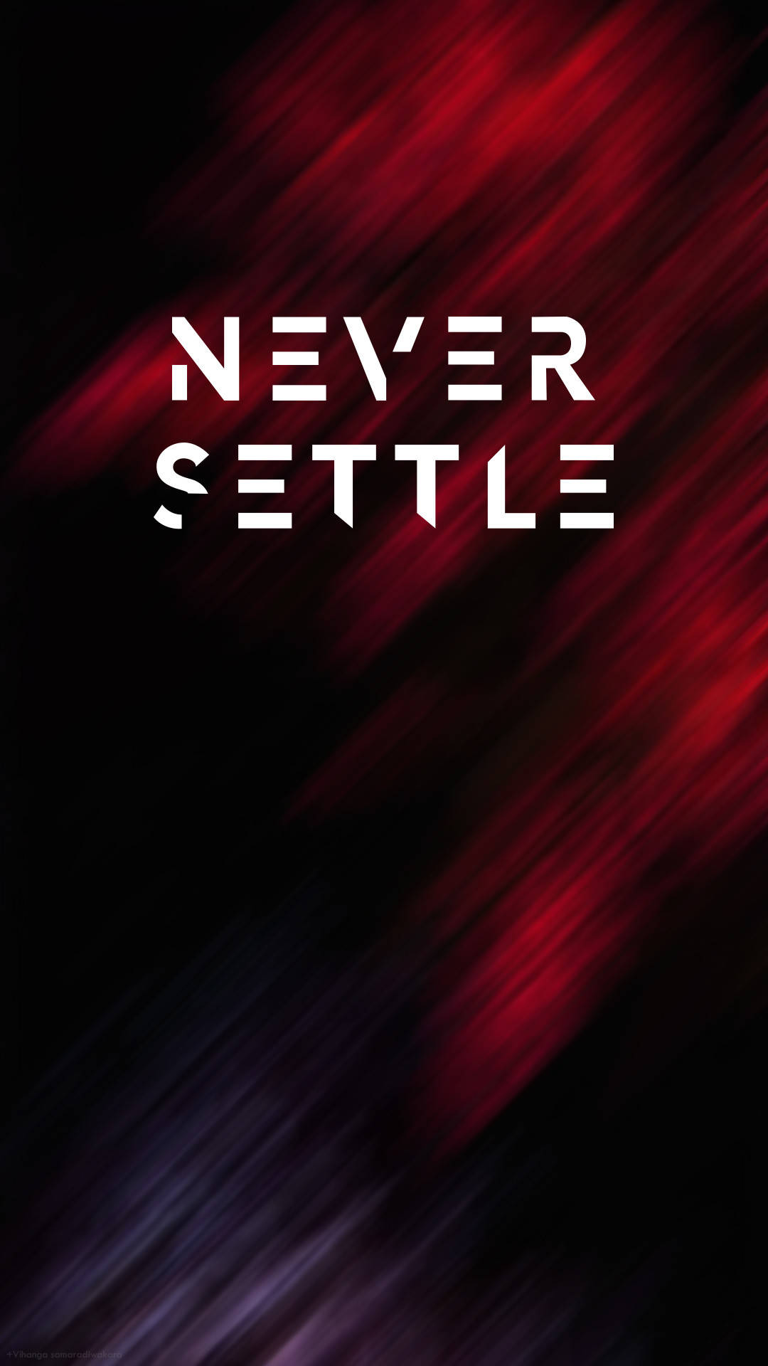OnePlus महोगनी नेवर सेटल वॉलपेपर