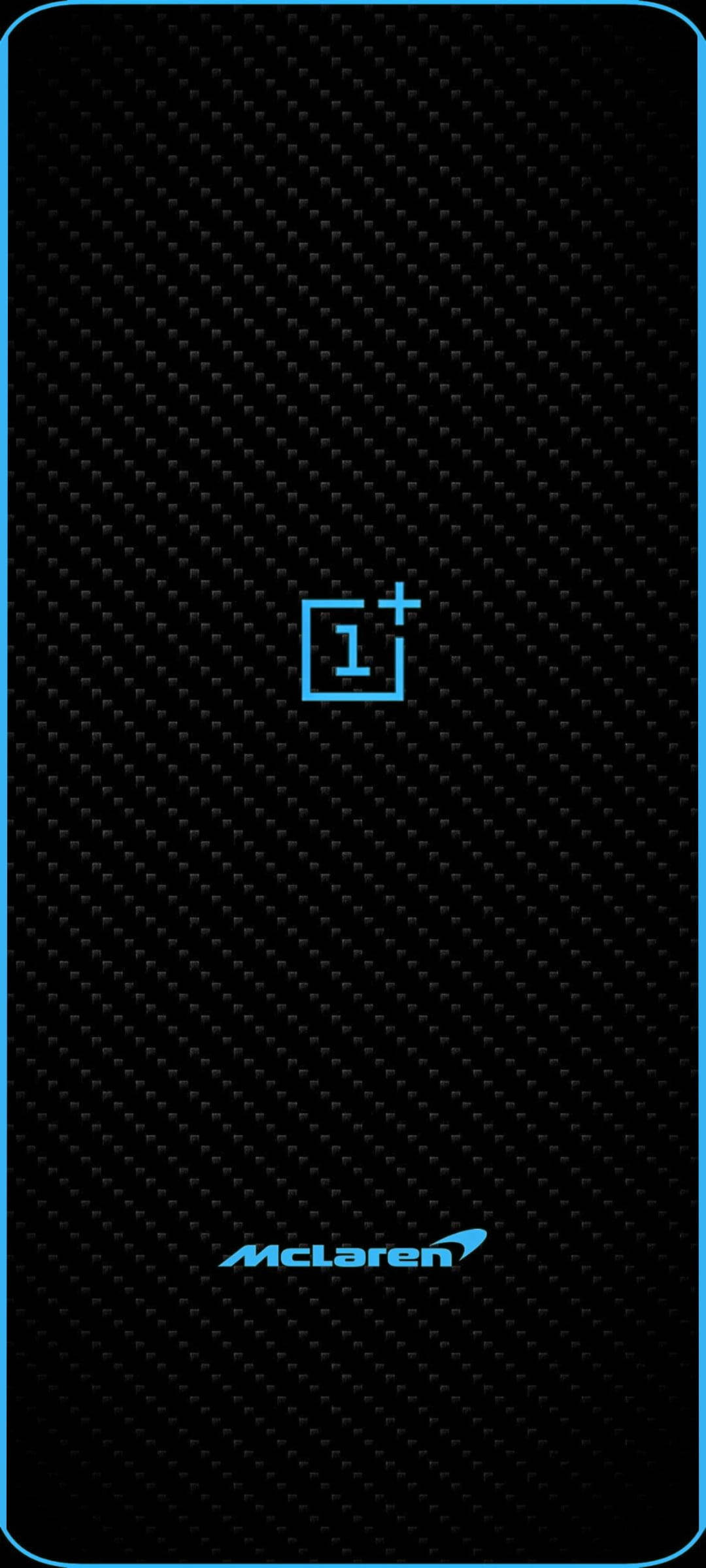 OnePlus Nord नीला Mclaren वॉलपेपर