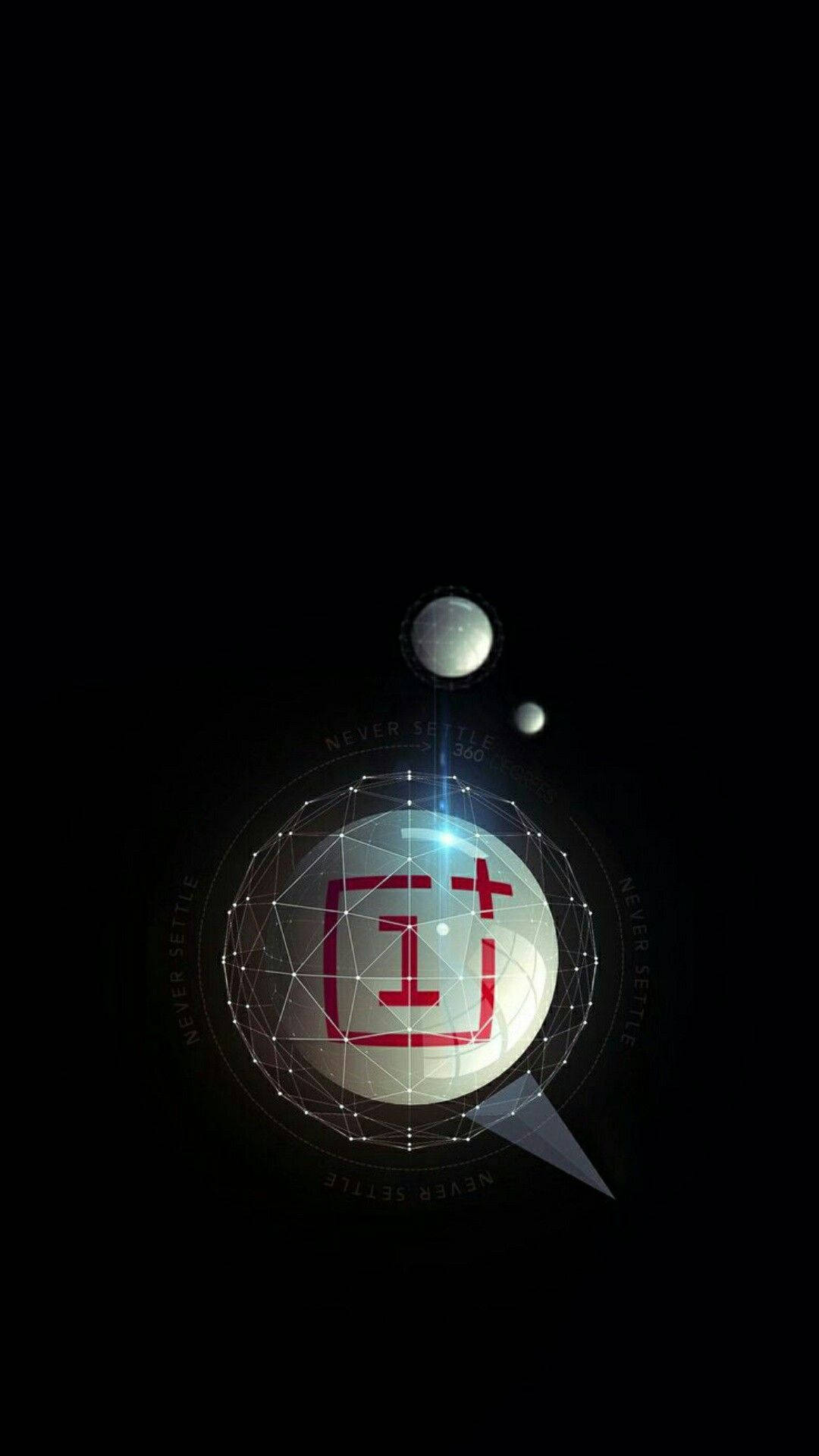 OnePlus White Ball वॉलपेपर