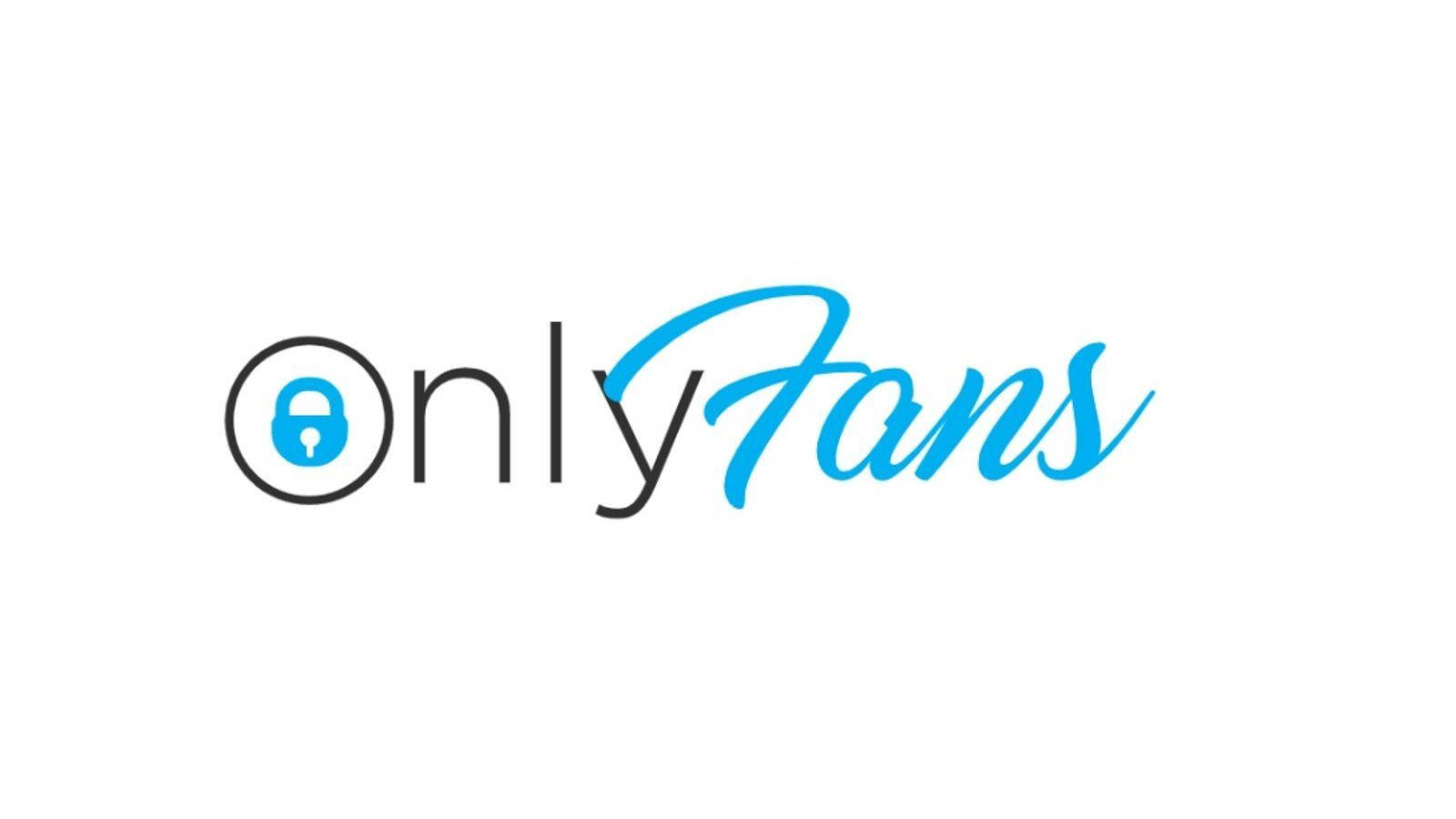 OnlyFans सरल लॉक लोगो वॉलपेपर